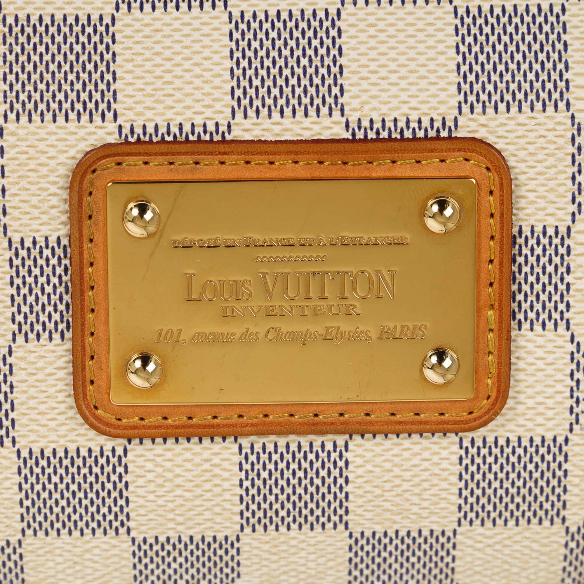 Louis Vuitton Damier Azur Eva Clutch W/O Strap