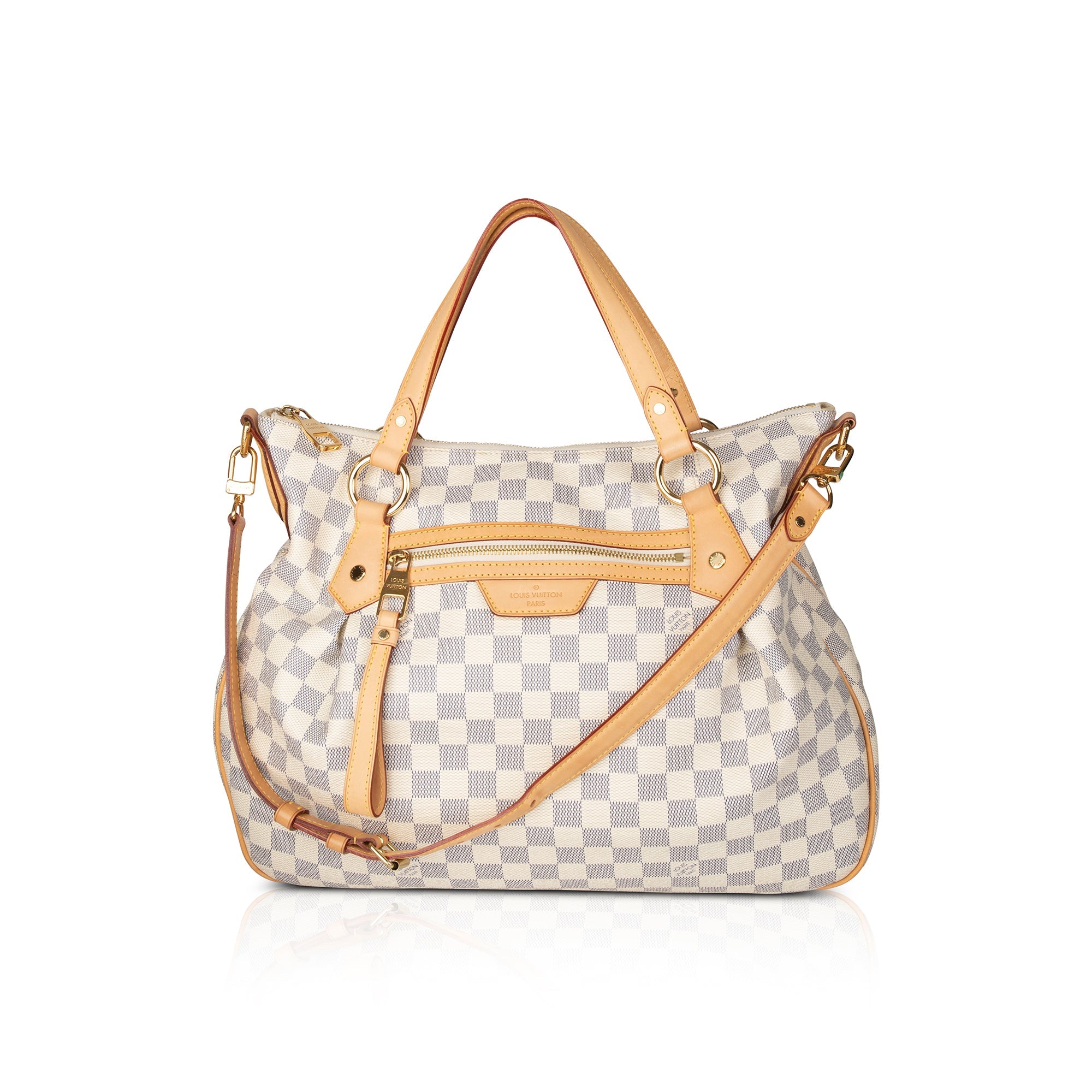 Louis Vuitton Damier Azur Evora MM w/ Strap