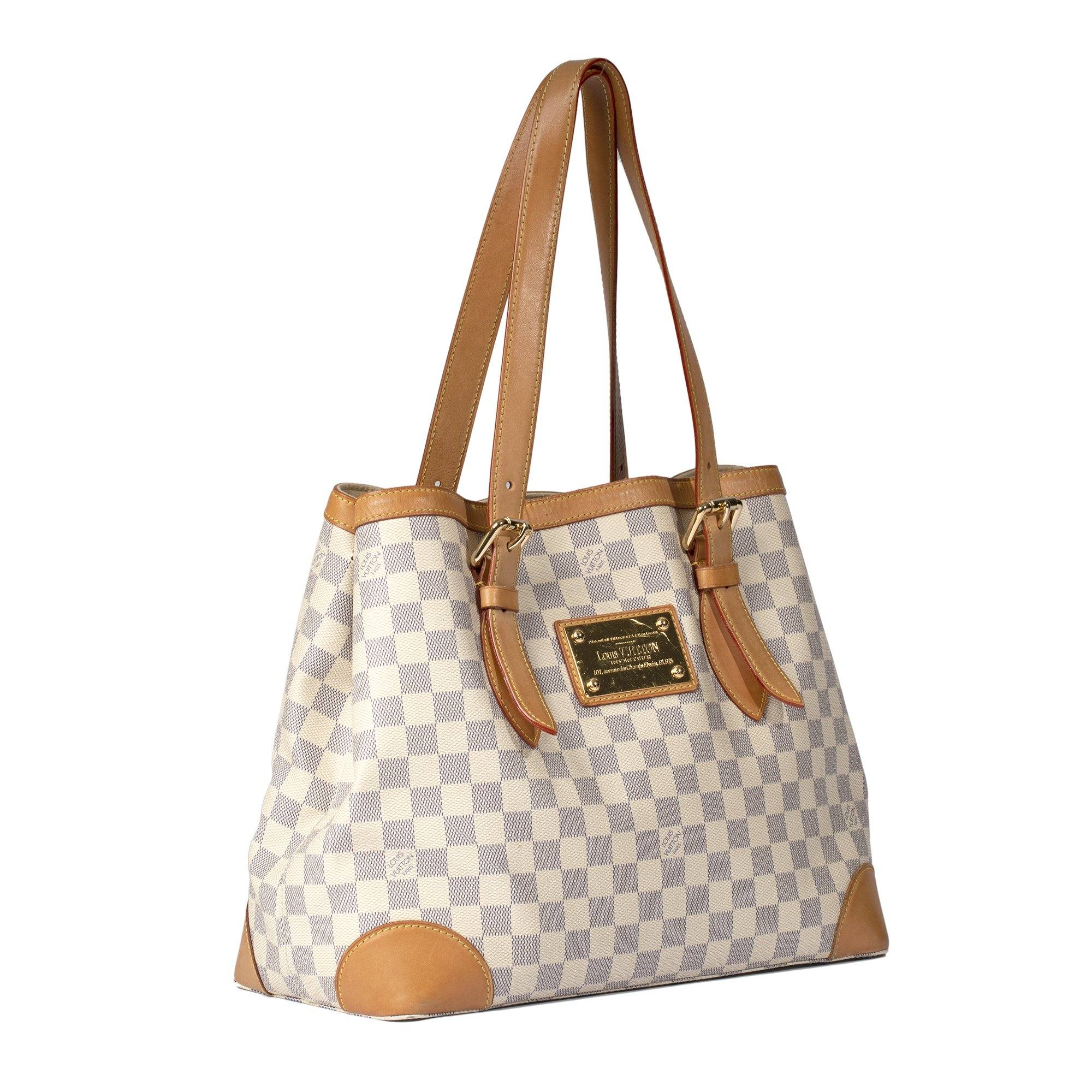 Louis Vuitton Damier Azur Hampstead MM