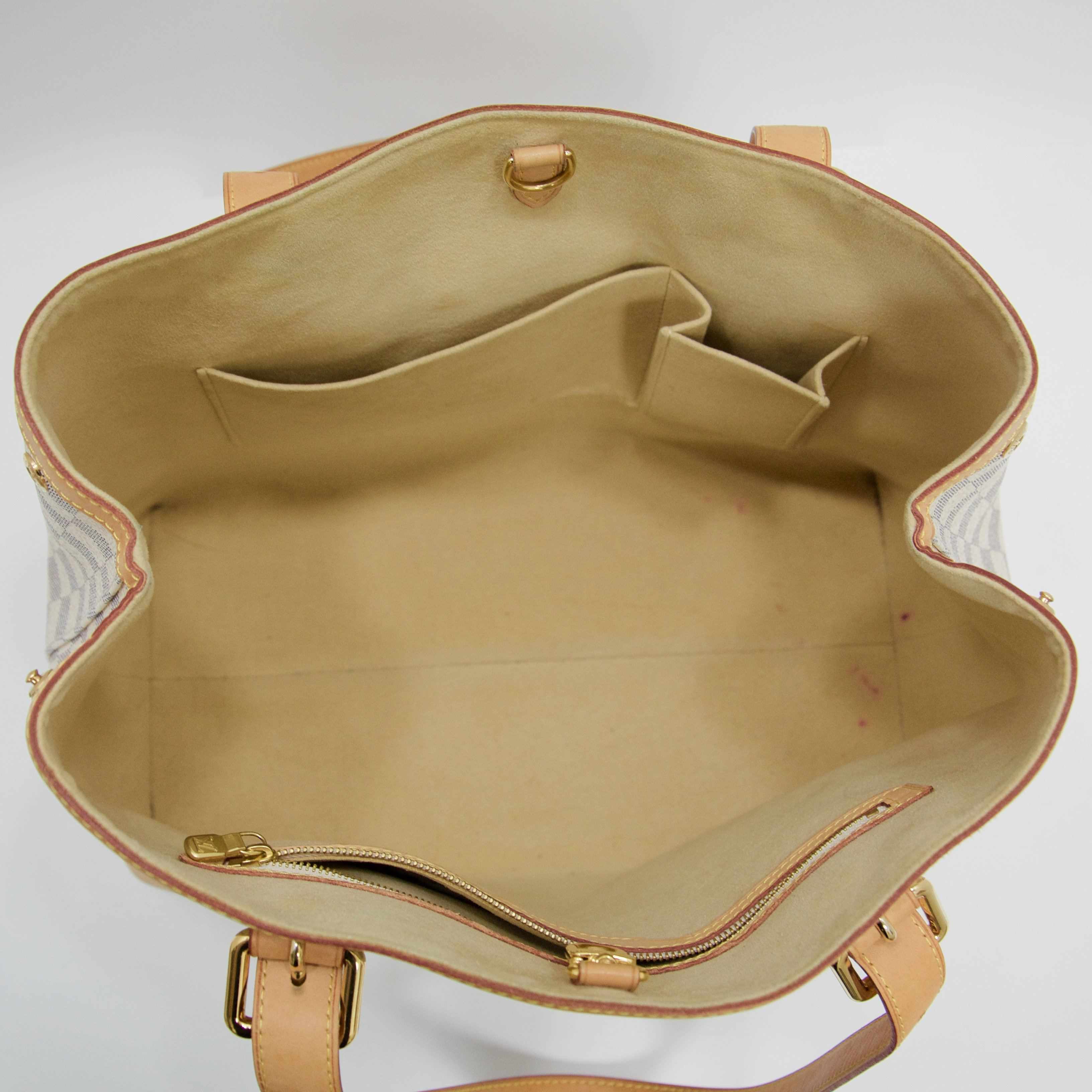 Louis Vuitton Damier Azur Hampstead MM