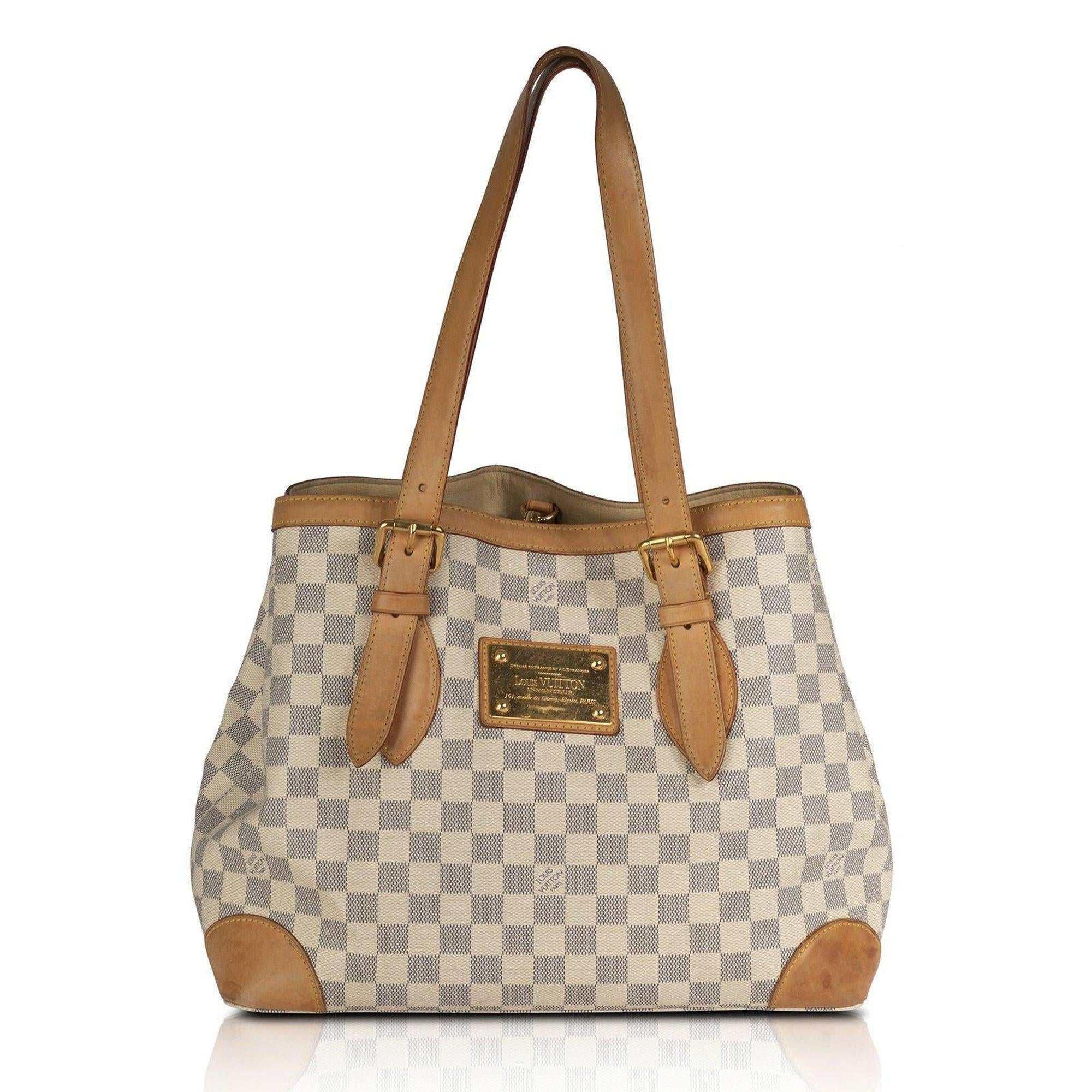 Louis Vuitton Damier Azur Hampstead MM