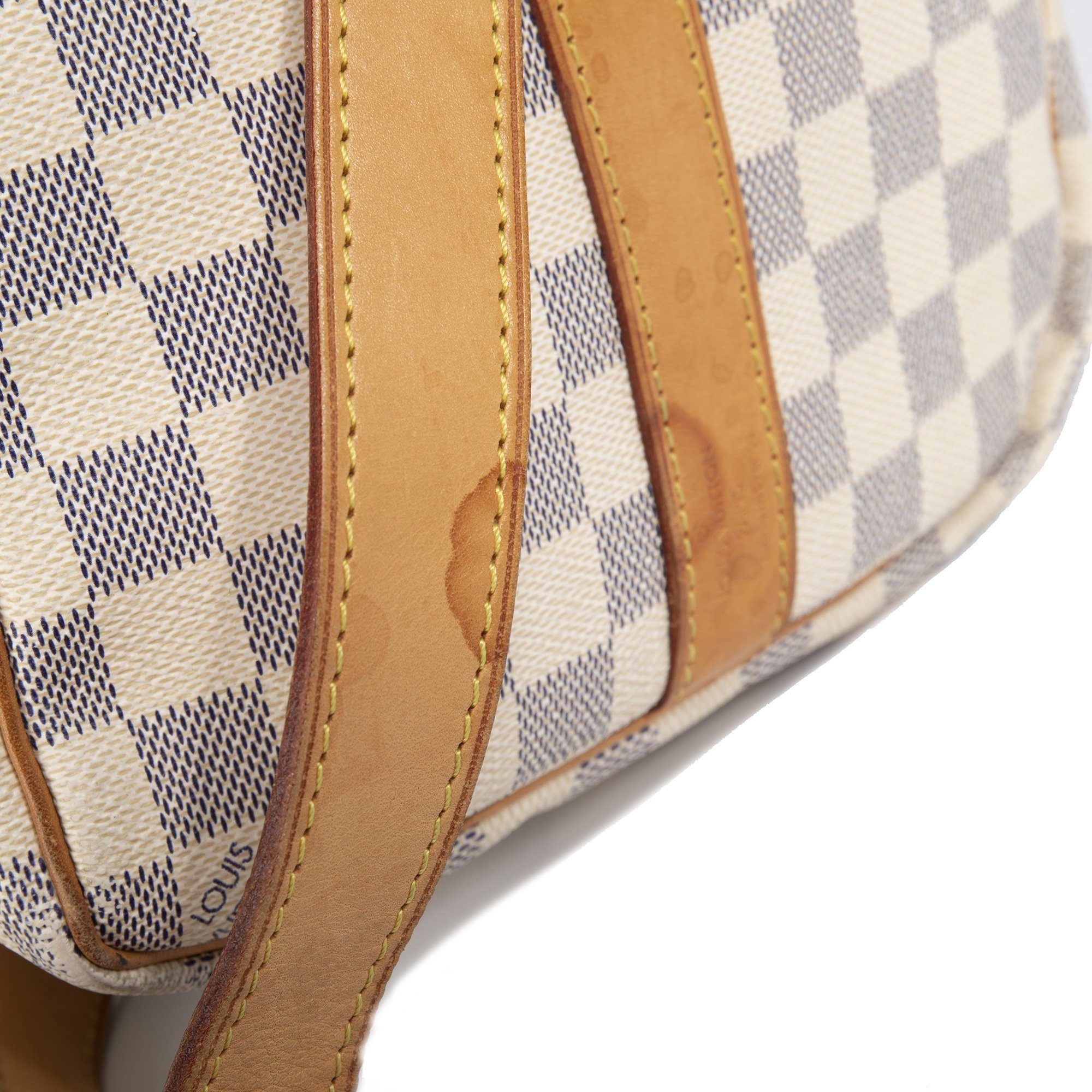 Louis Vuitton Damier Azur Keepall Bandouliere 45