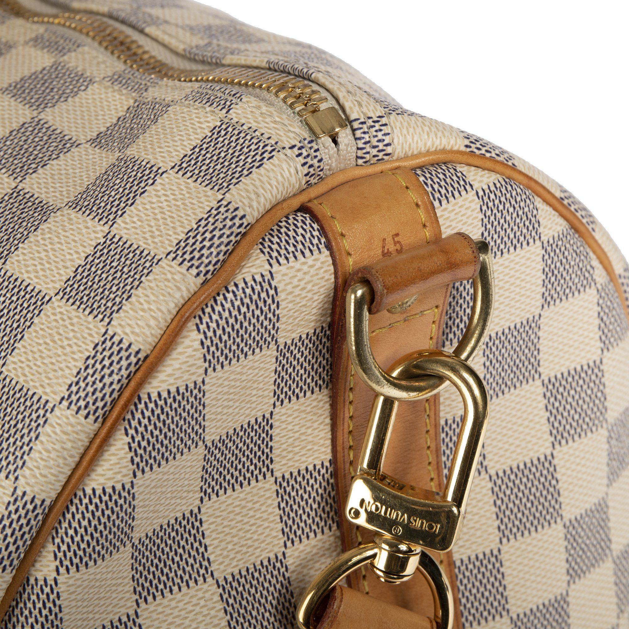 Louis Vuitton Damier Azur Keepall Bandouliere 45