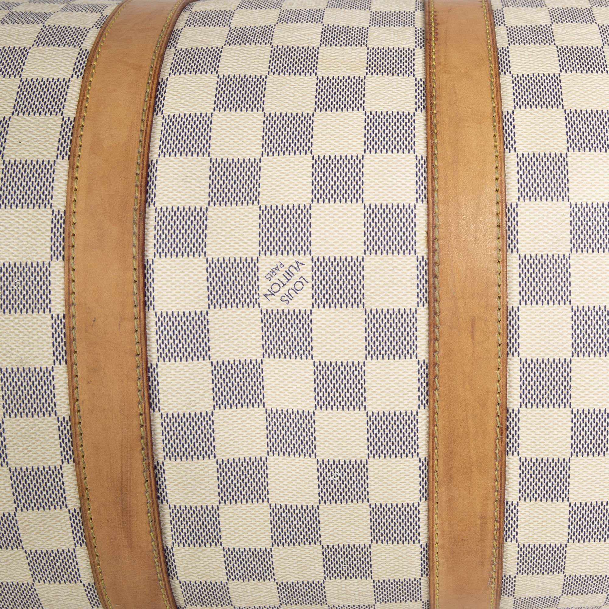 Louis Vuitton Damier Azur Keepall Bandouliere 45