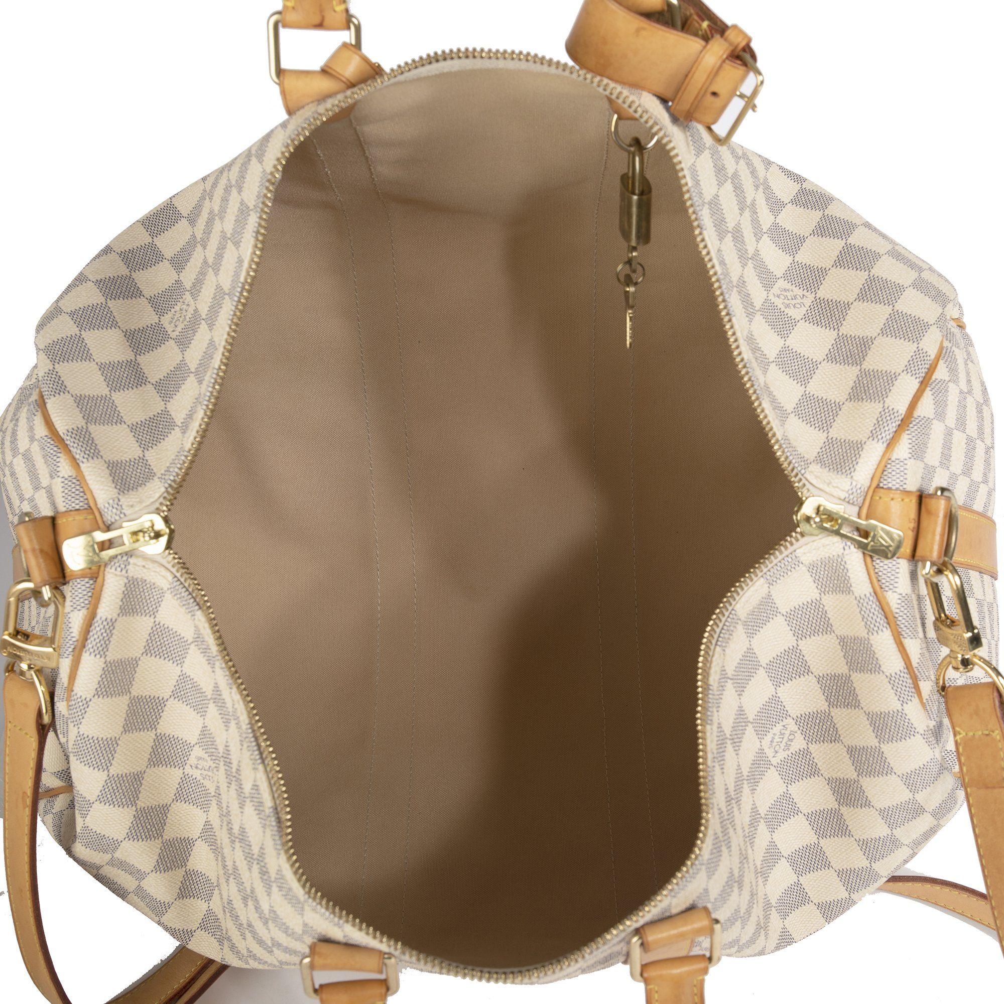 Louis Vuitton Damier Azur Keepall Bandouliere 45