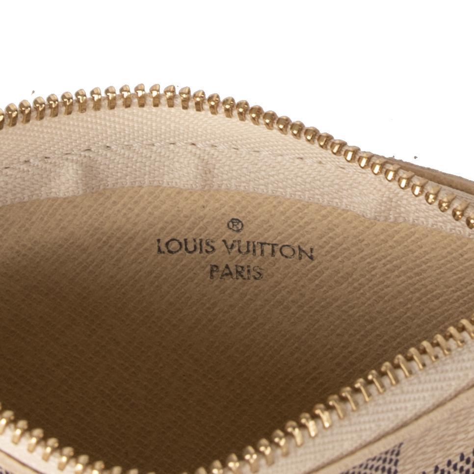 Louis Vuitton Damier Azur Key Pouch w/ Box