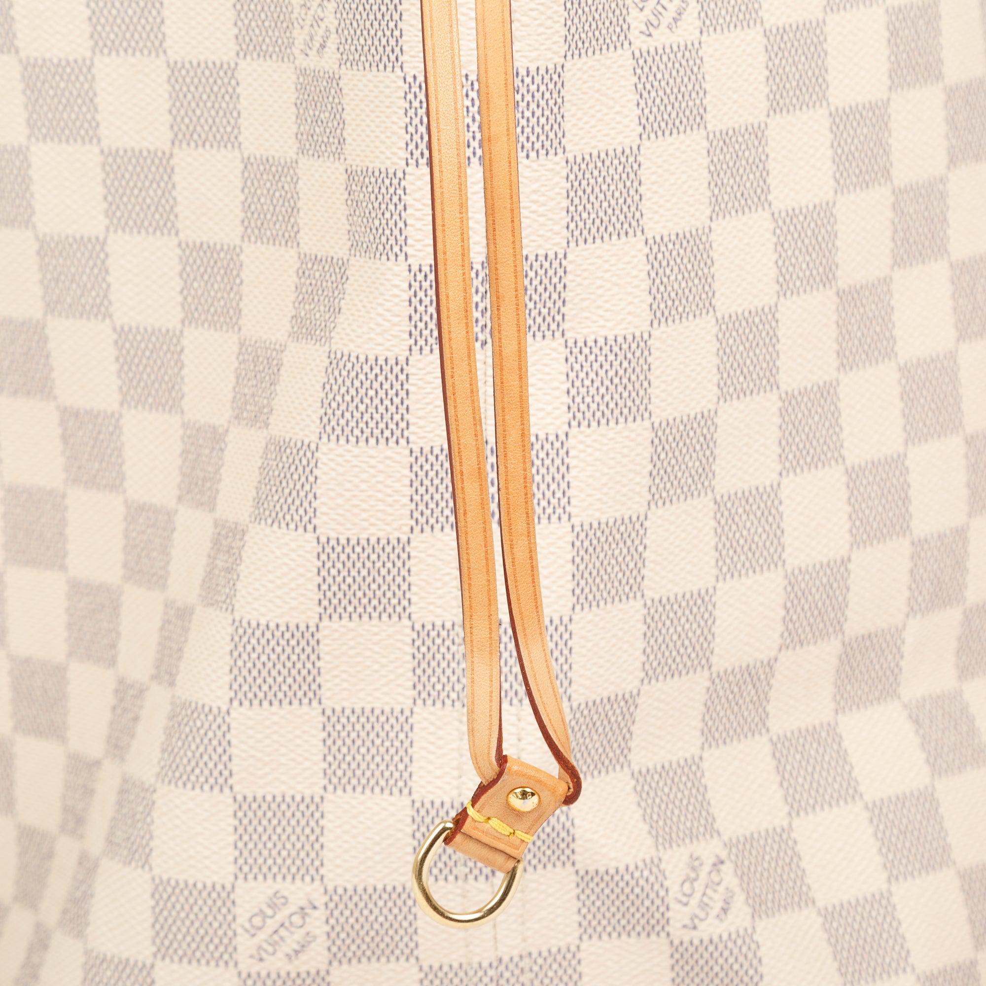 Louis Vuitton Damier Azur Neverfull GM w/ Pouch