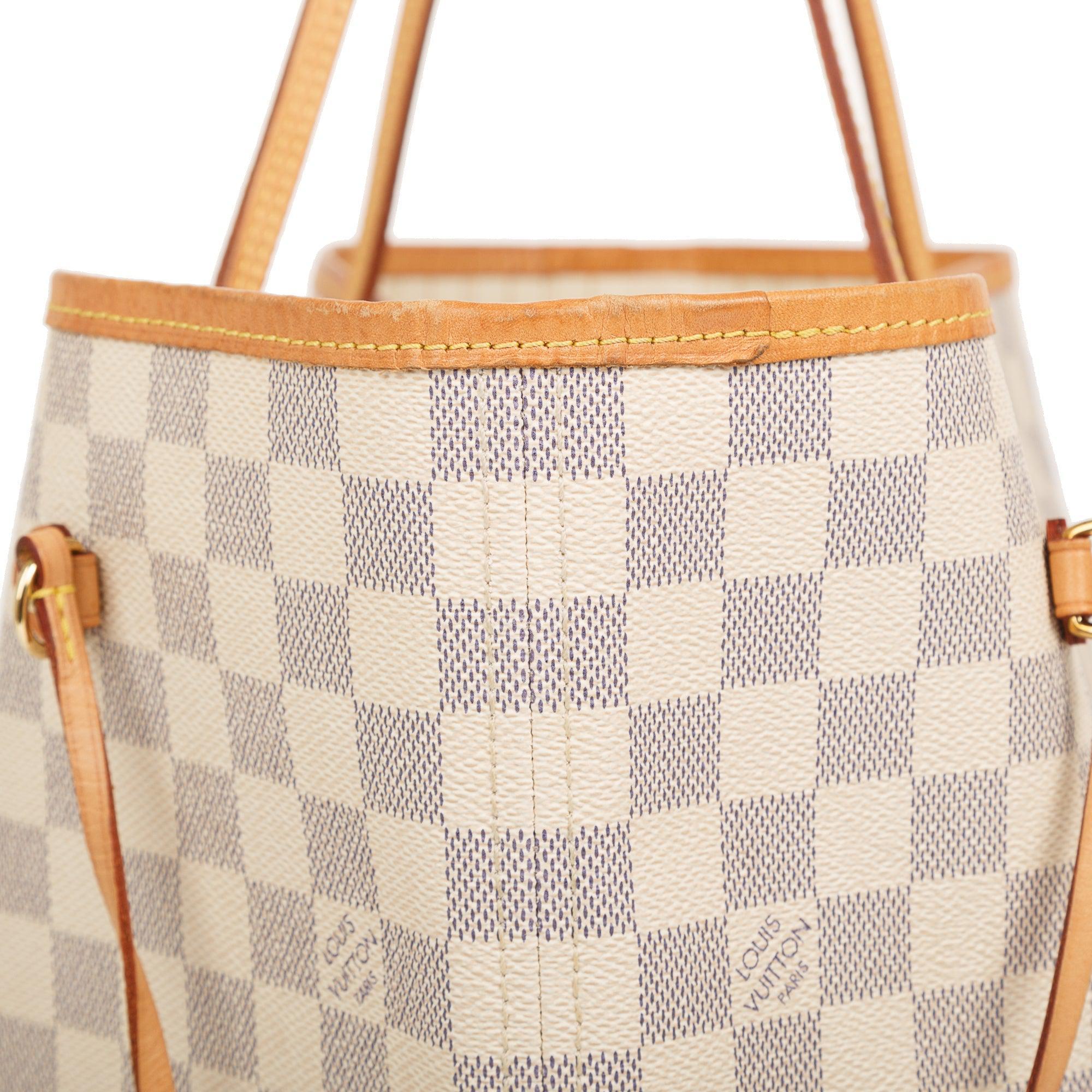 Louis Vuitton Damier Azur Neverfull GM w/ Pouch