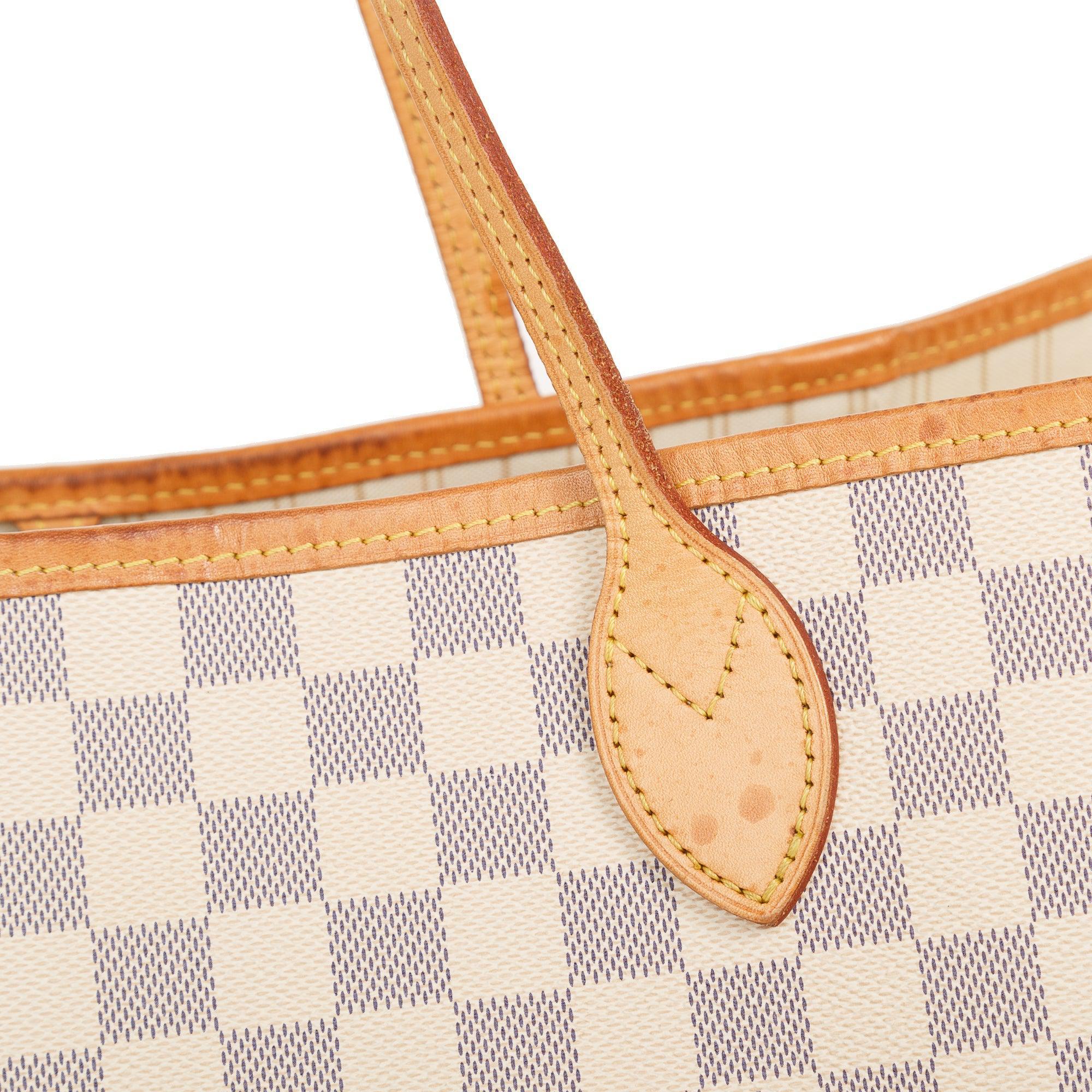 Louis Vuitton Damier Azur Neverfull GM w/ Pouch