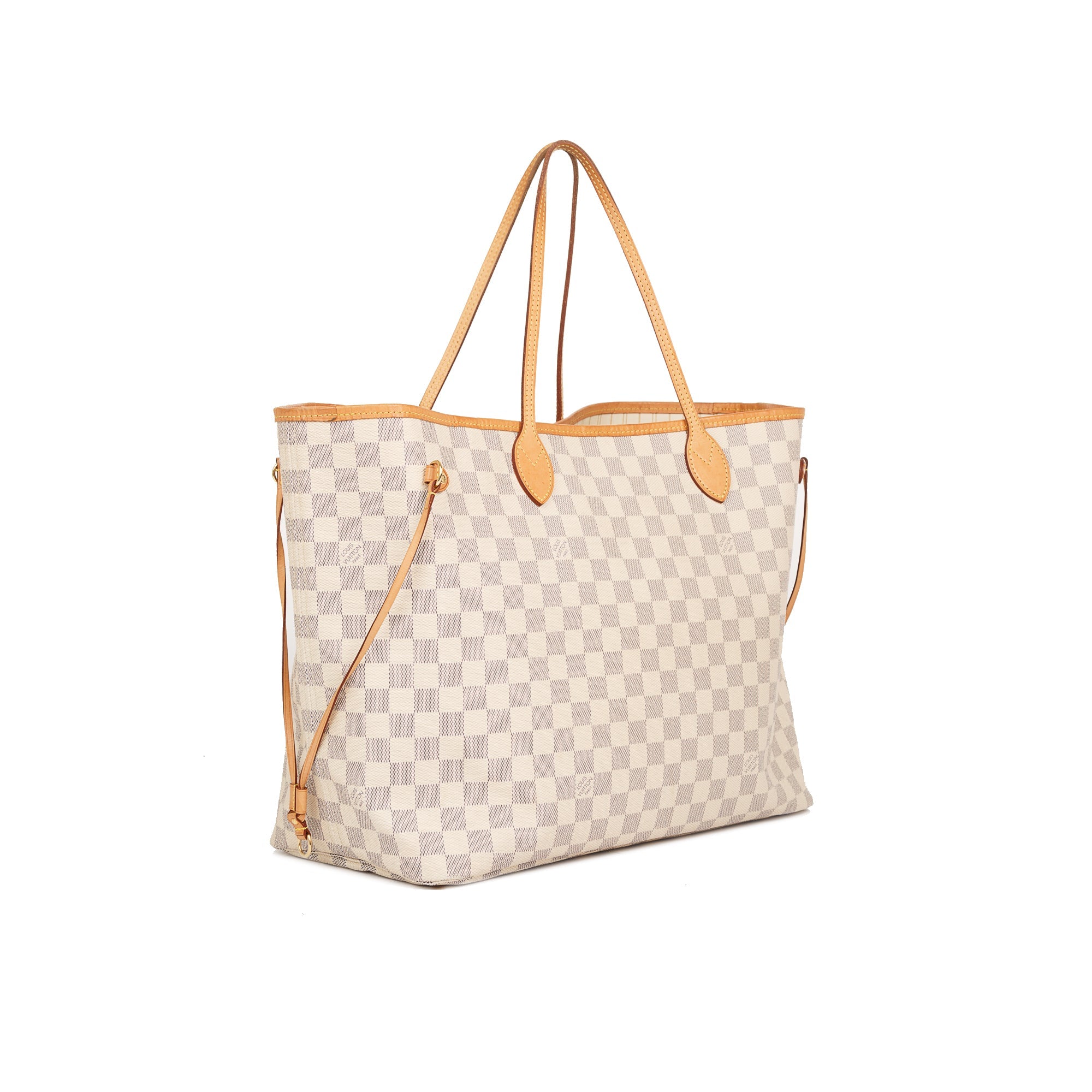 Louis Vuitton Damier Azur Neverfull GM w/ Pouch