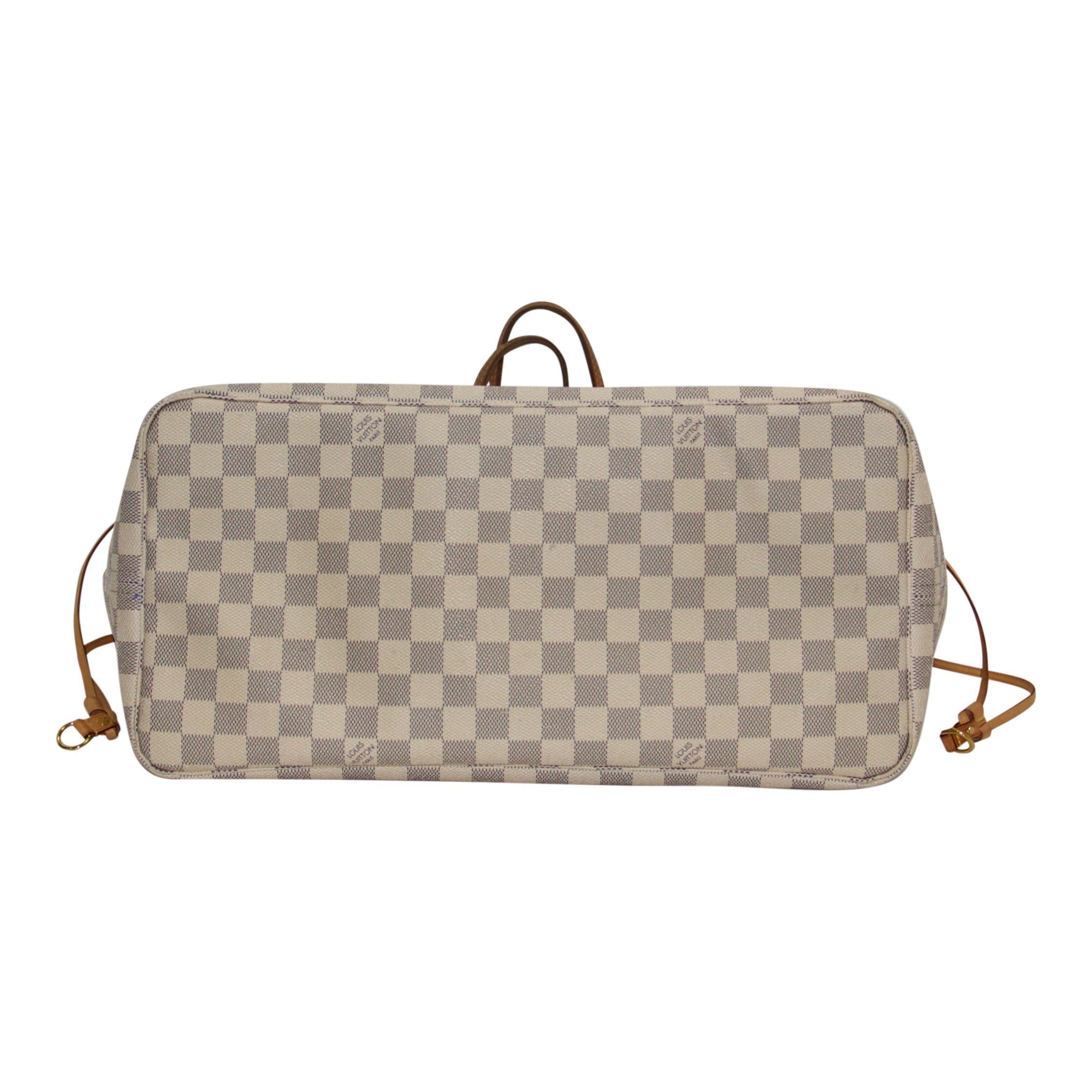 Louis Vuitton Damier Azur Neverfull GM with Pouch