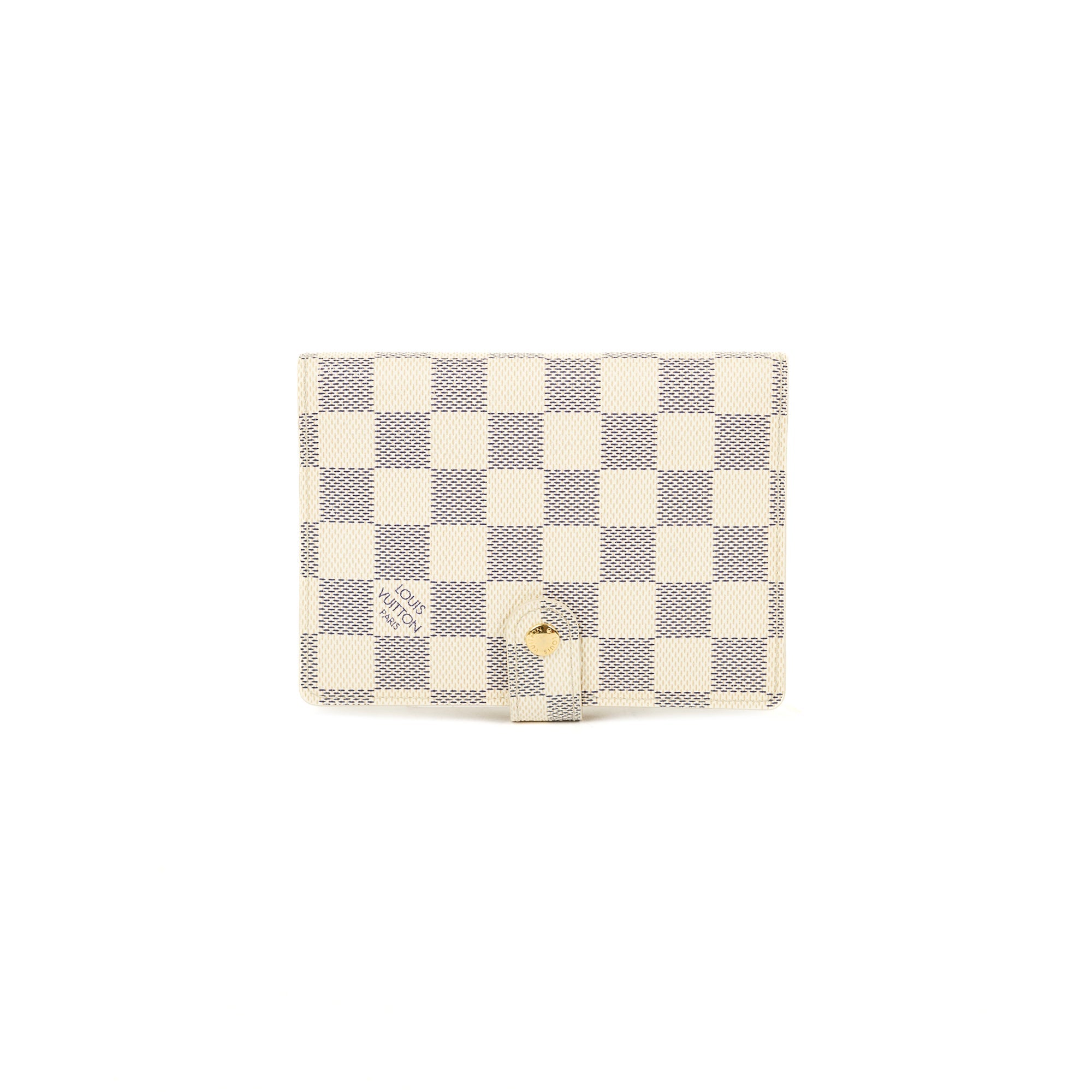 Louis Vuitton Damier Azur Small Ring Agenda Cover