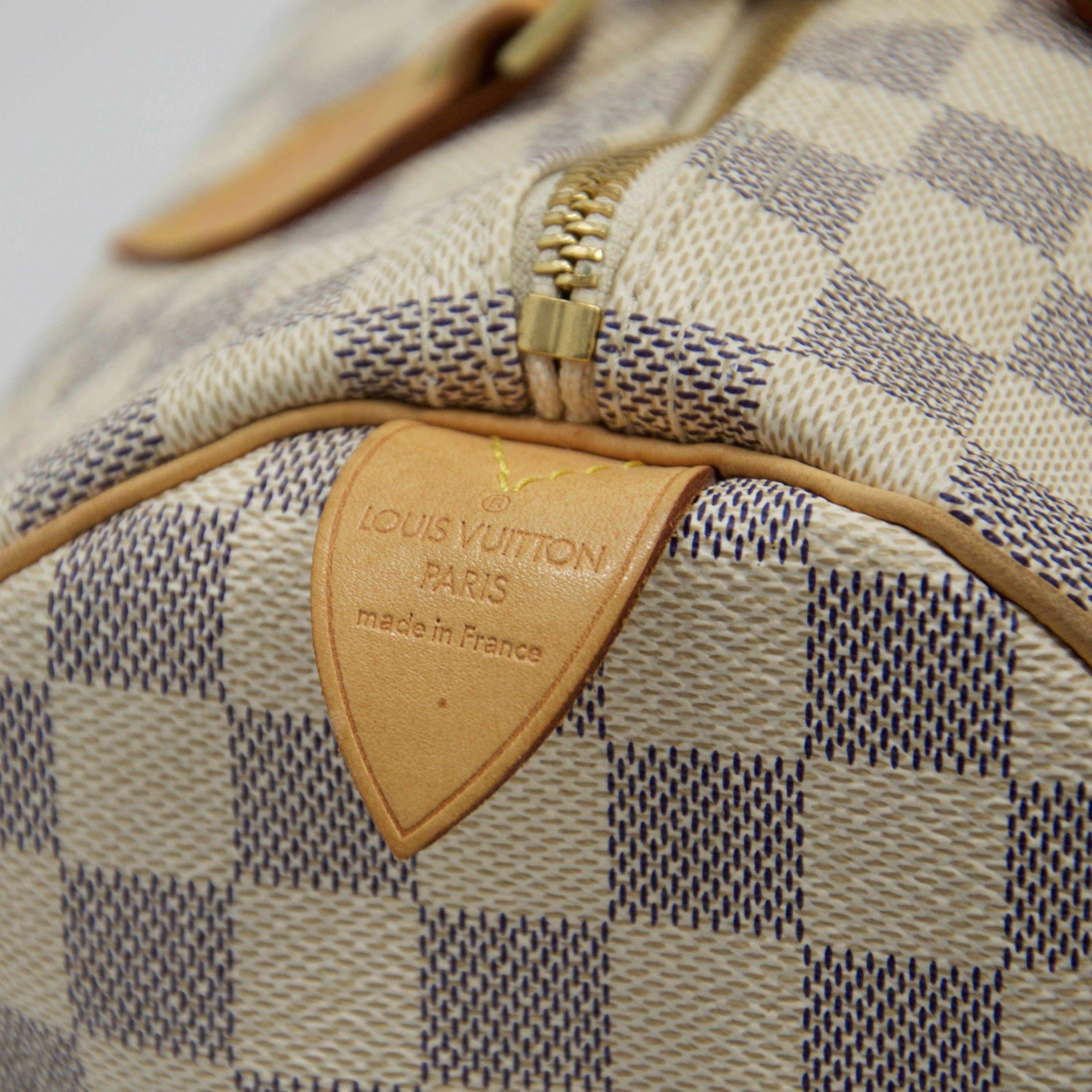 Louis Vuitton Damier Azur Speedy 30