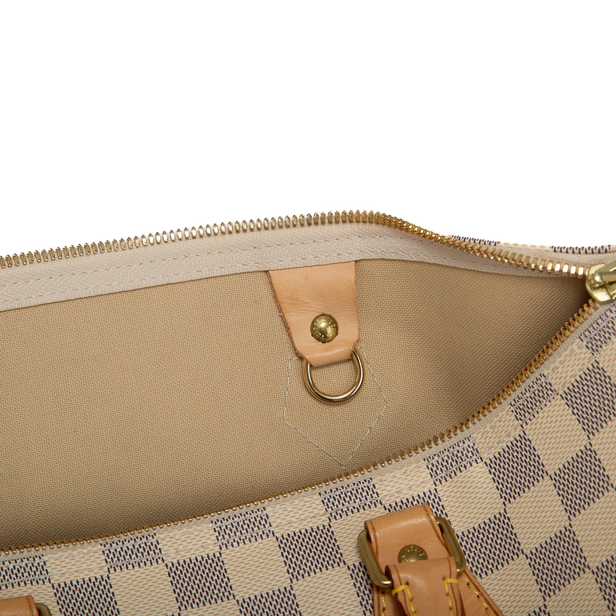 Louis Vuitton Damier Azur Speedy Bandouliere 35 w/ Box