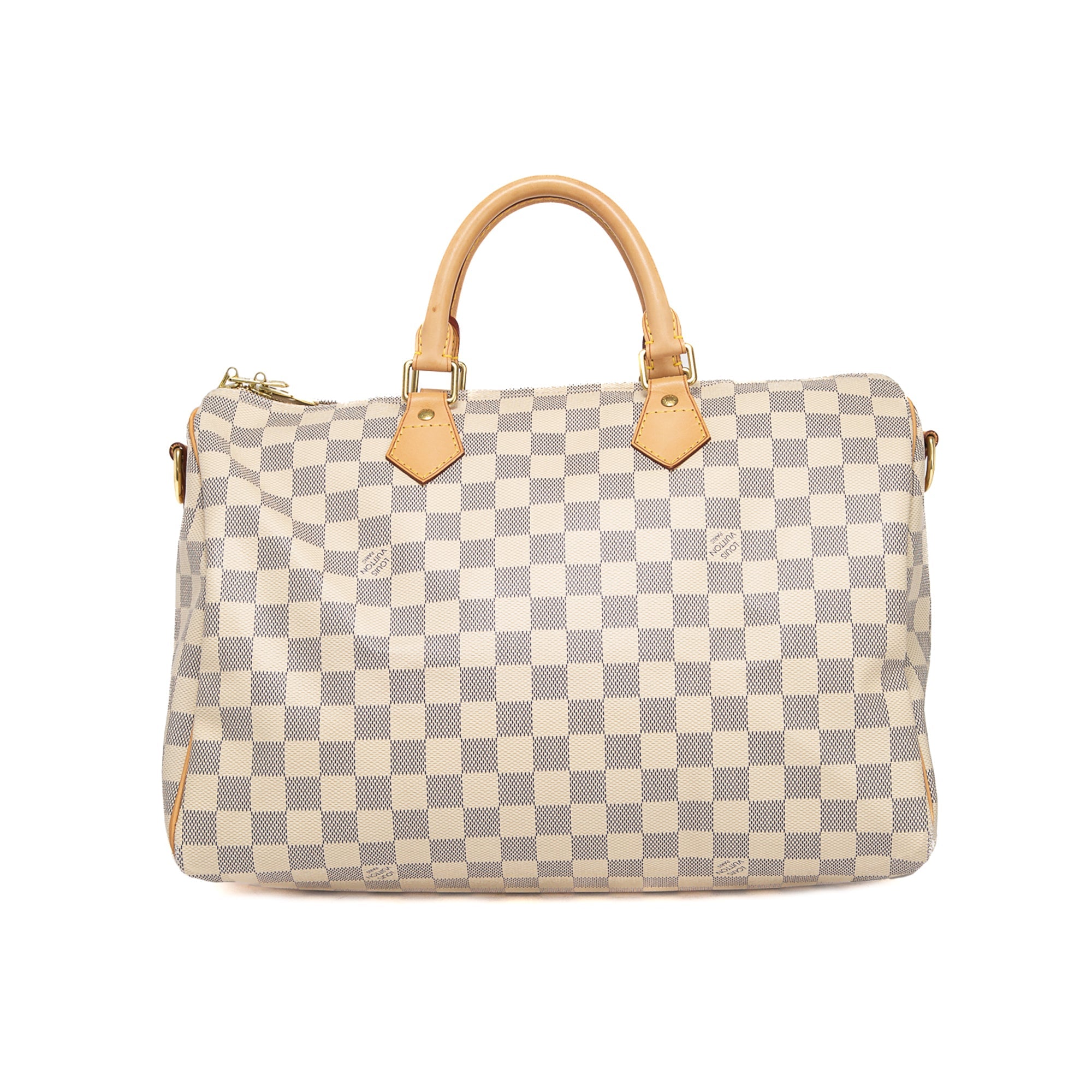 Louis Vuitton Damier Azur Speedy Bandouliere 35 w/ Box