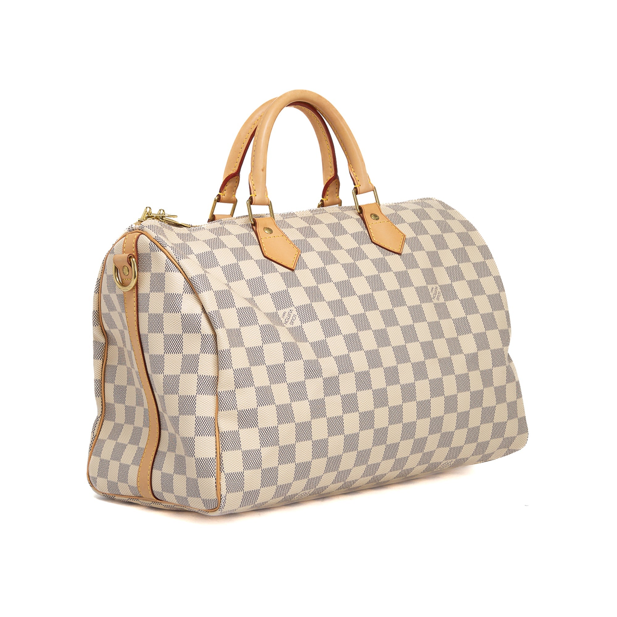 Louis Vuitton Damier Azur Speedy Bandouliere 35 w/ Box