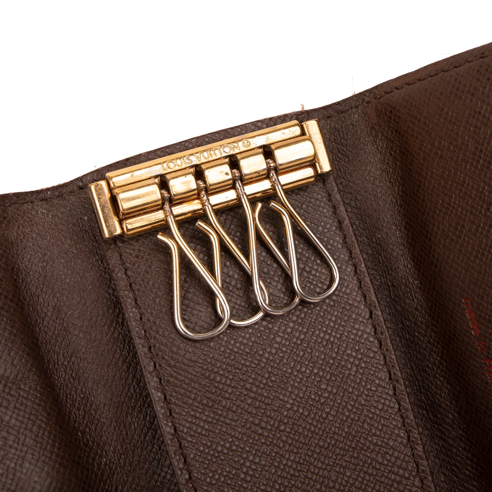 Louis Vuitton Damier Ebene 4 Key Holder w/ Box