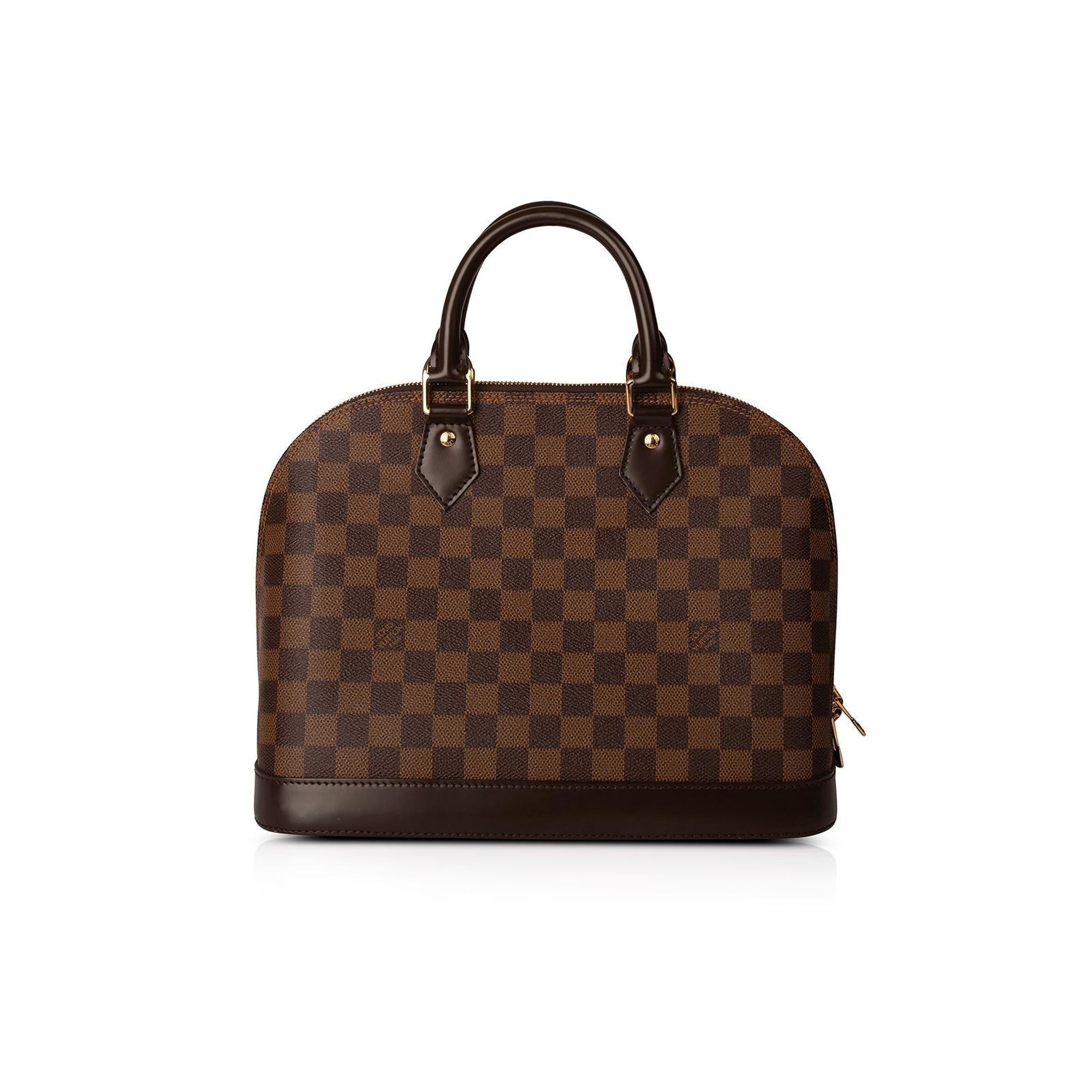 Louis Vuitton Damier Ebene Alma PM w/ Box