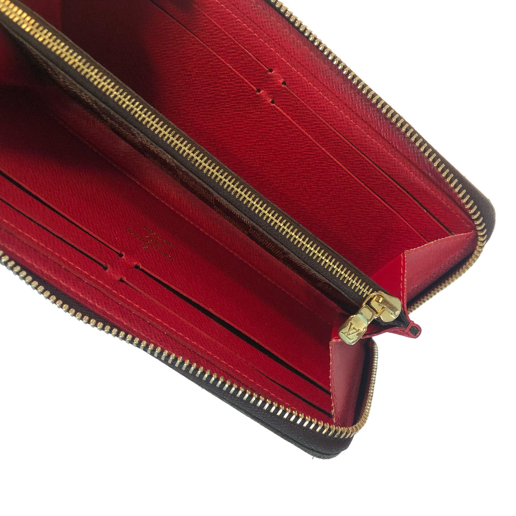 Louis Vuitton Damier Ebene Clemence Wallet