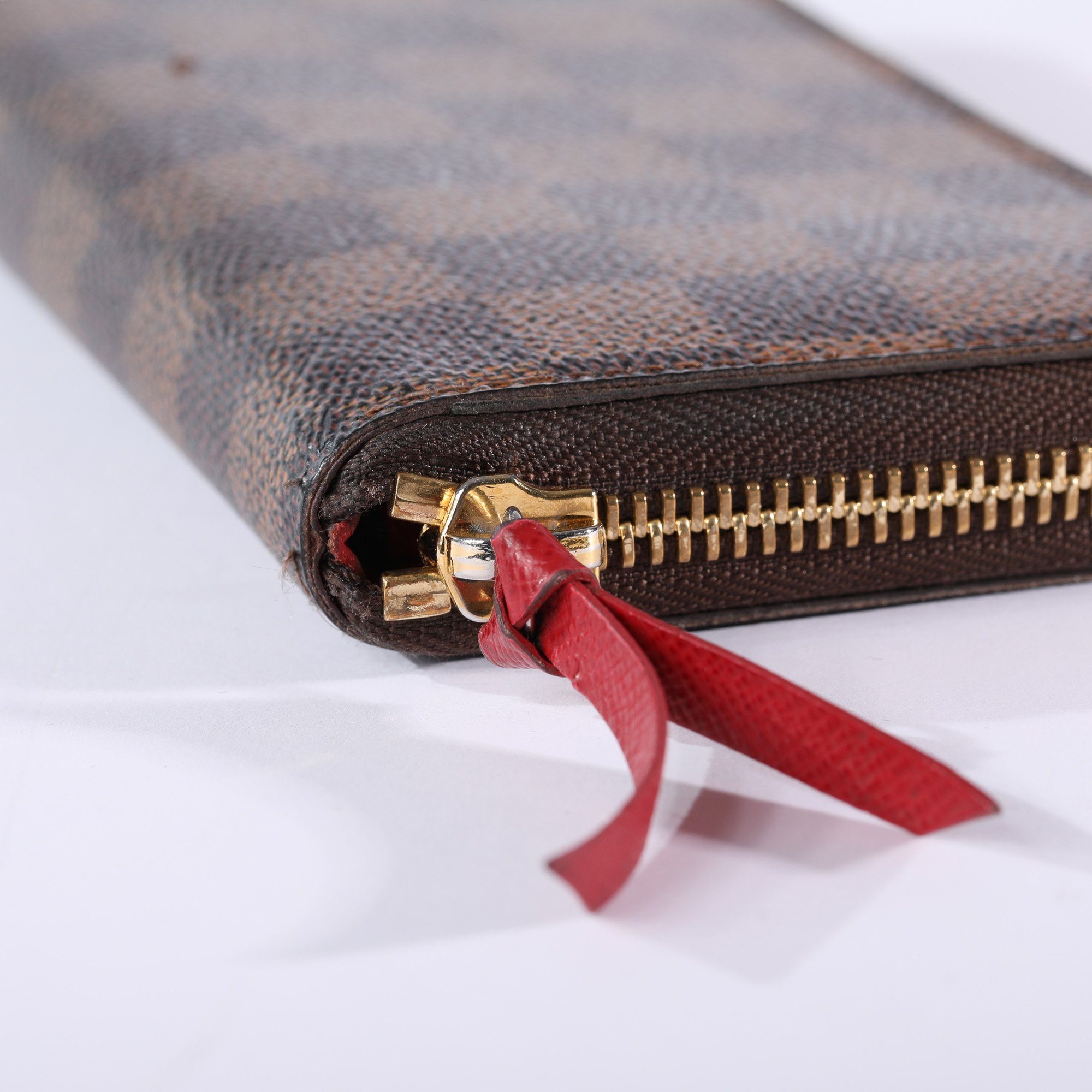 Louis Vuitton Damier Ebene Clemence Wallet