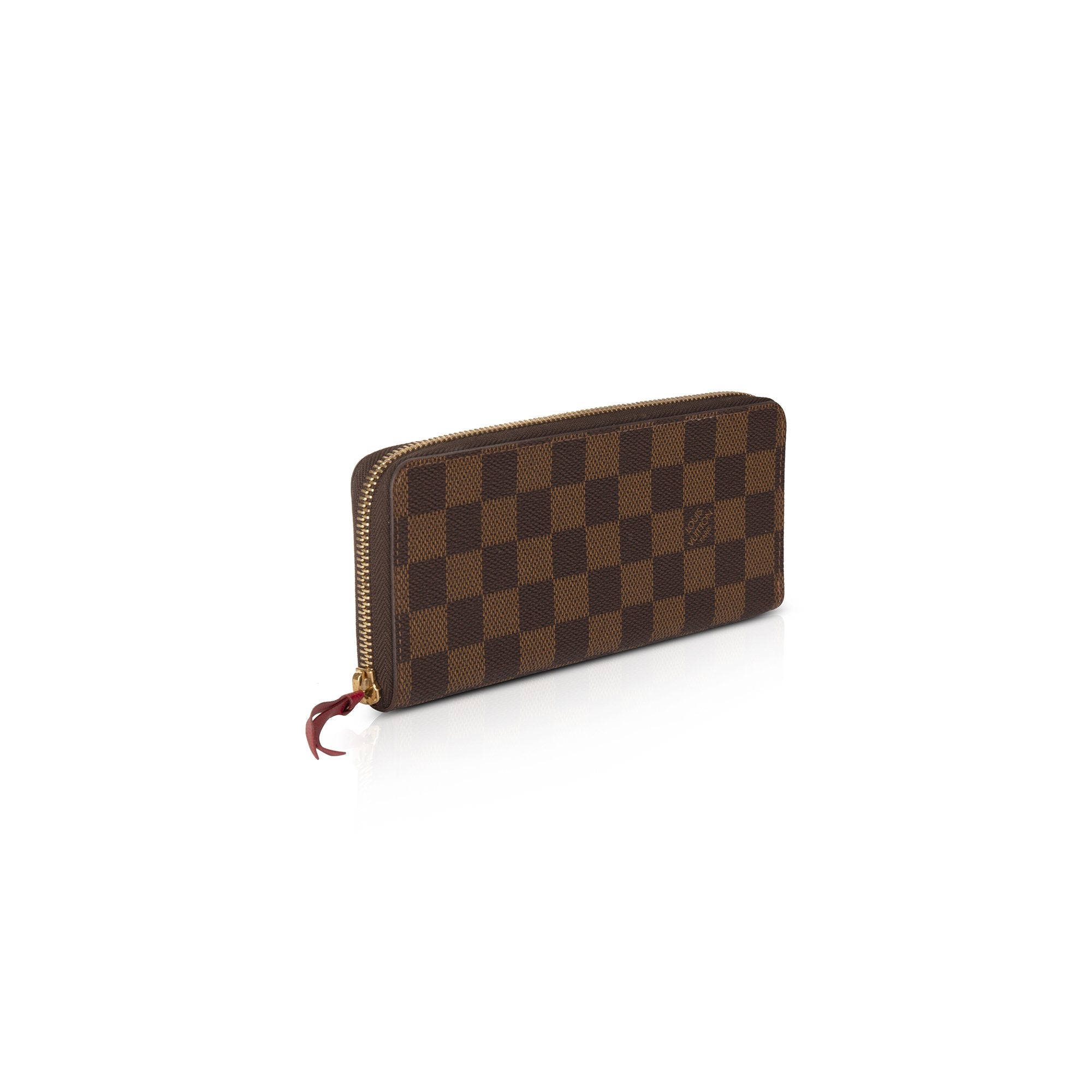 Louis Vuitton Damier Ebene Clemence Wallet w/ Box