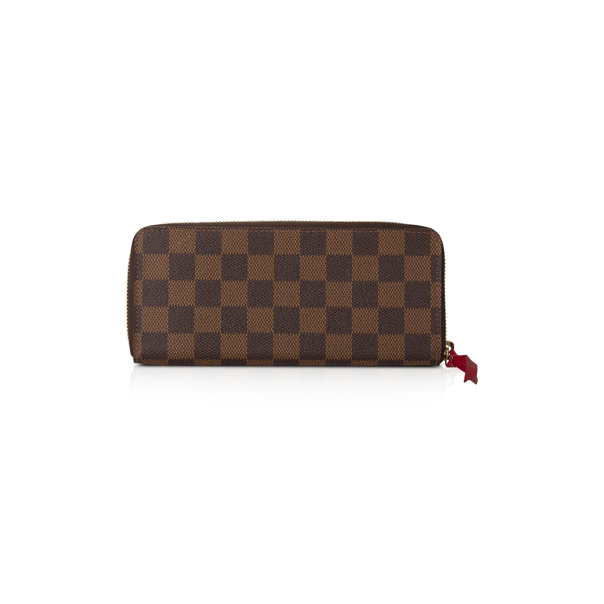 Louis Vuitton Damier Ebene Clemence Wallet w/ Box