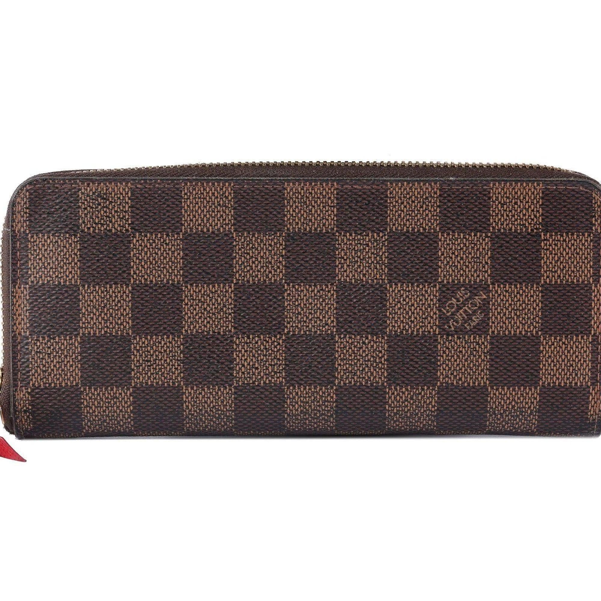 Louis Vuitton Damier Ebene Clemence Wallet