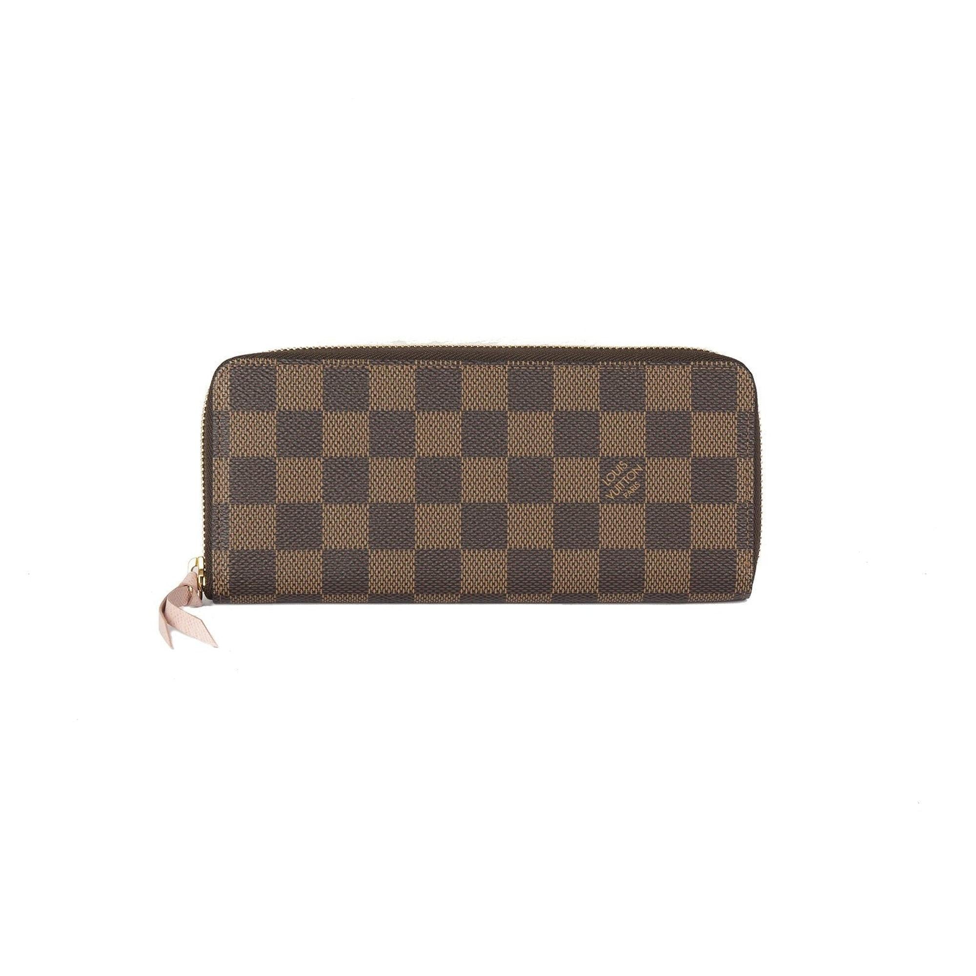 Louis Vuitton Damier Ebene Clemence Wallet