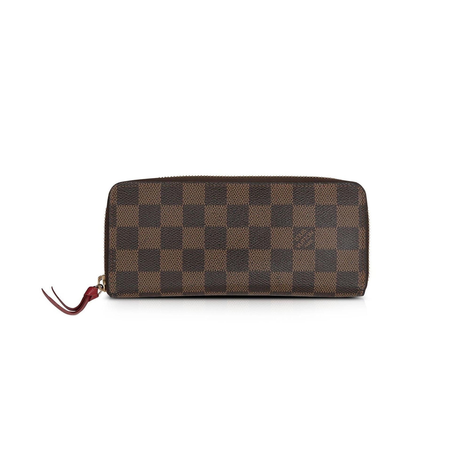 Louis Vuitton Damier Ebene Clemence Wallet