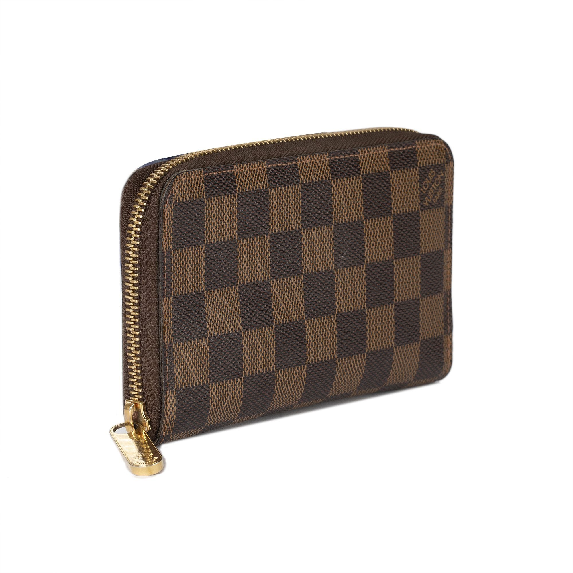 Louis Vuitton Damier Ebene Compact Zippy Wallet