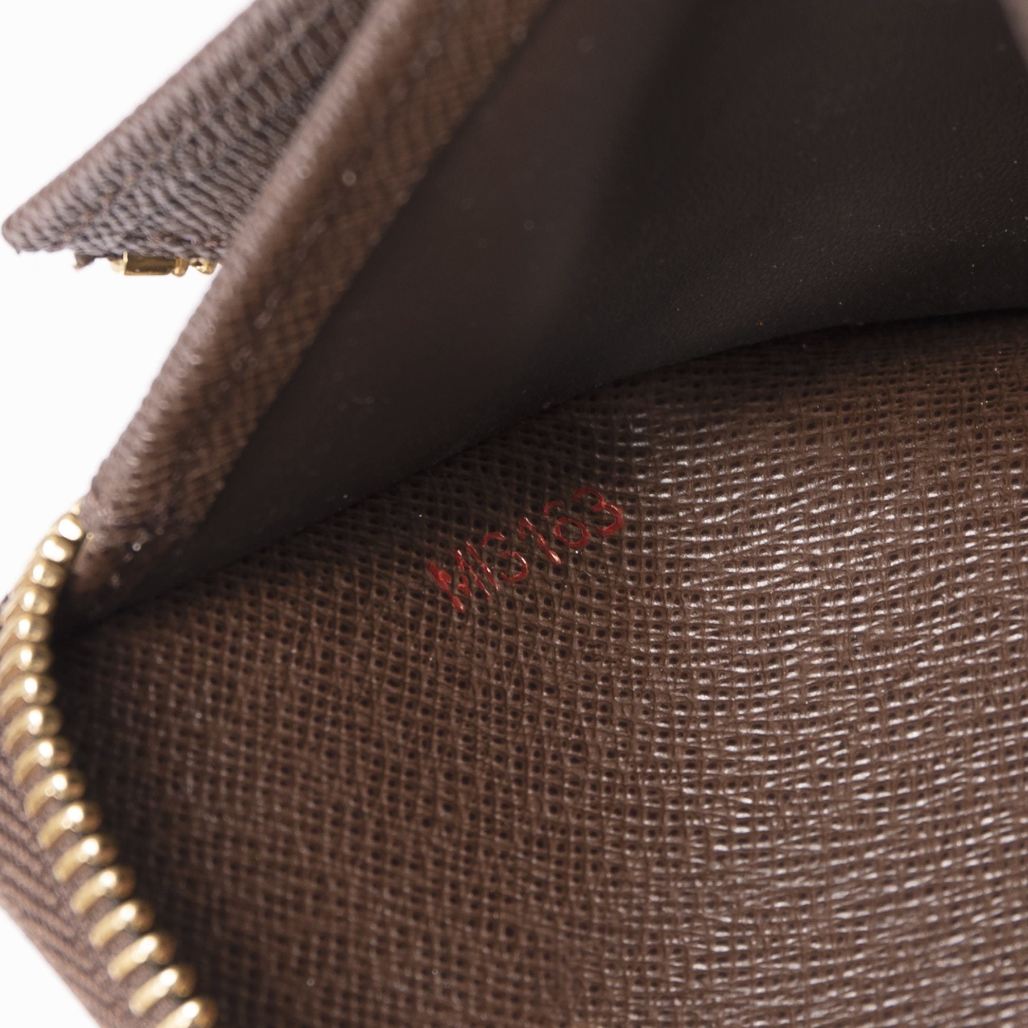 Louis Vuitton Damier Ebene Compact Zippy Wallet