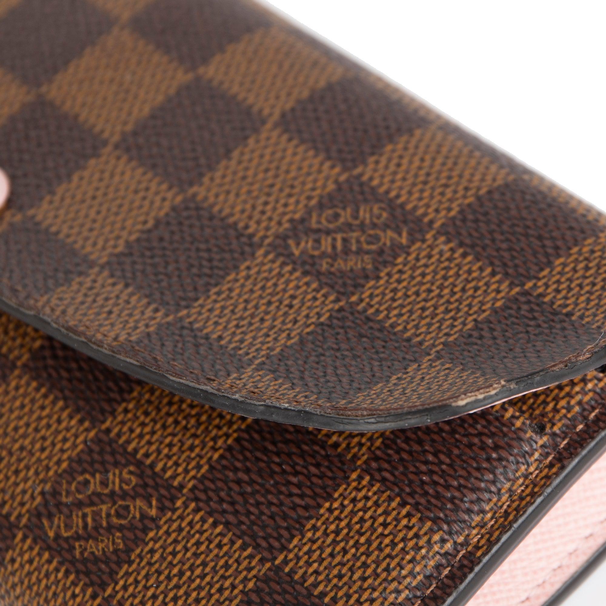 Louis Vuitton Damier Ebene Emilie Wallet w/ Box