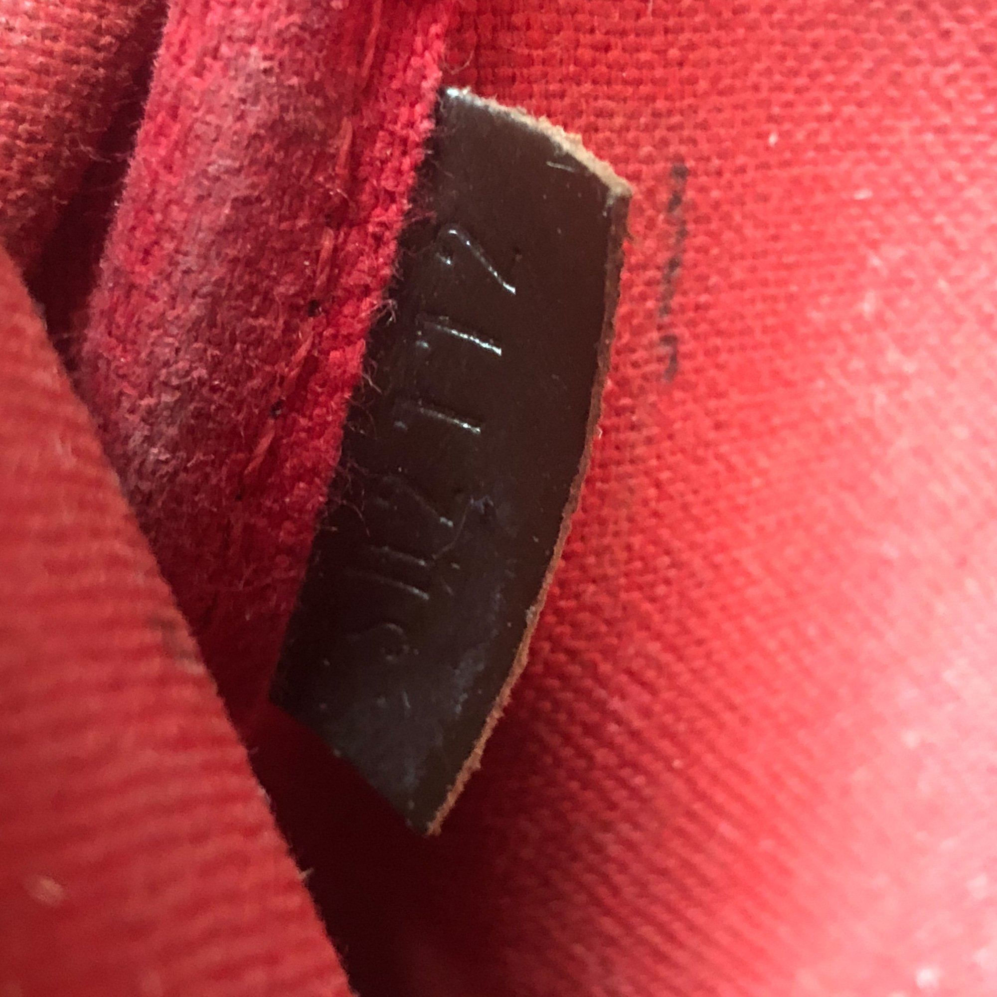 Louis Vuitton Damier Ebene Eva Clutch w/ Shoulder Strap