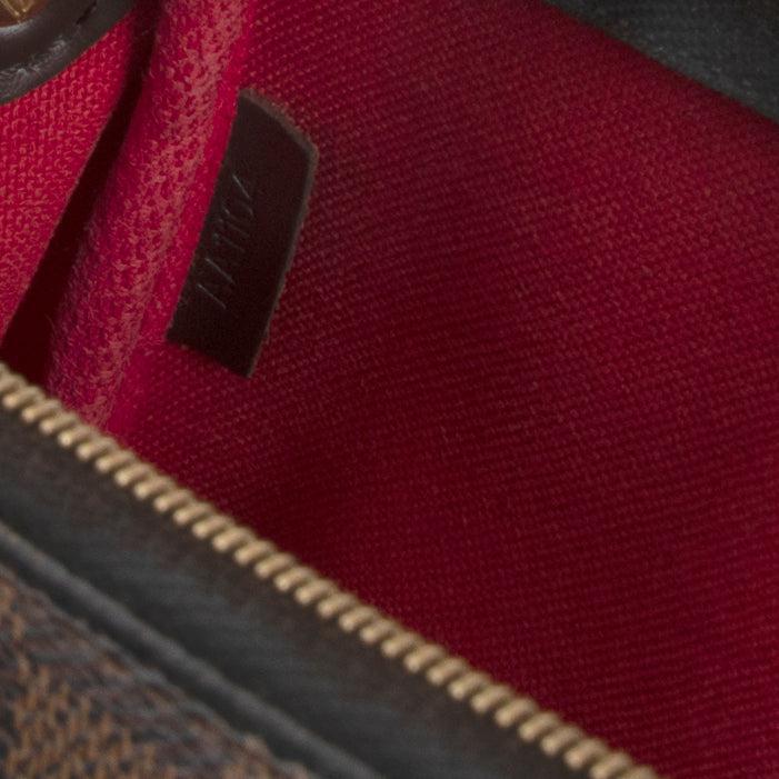 Louis Vuitton Damier Ebene Eva Clutch w/ Strap