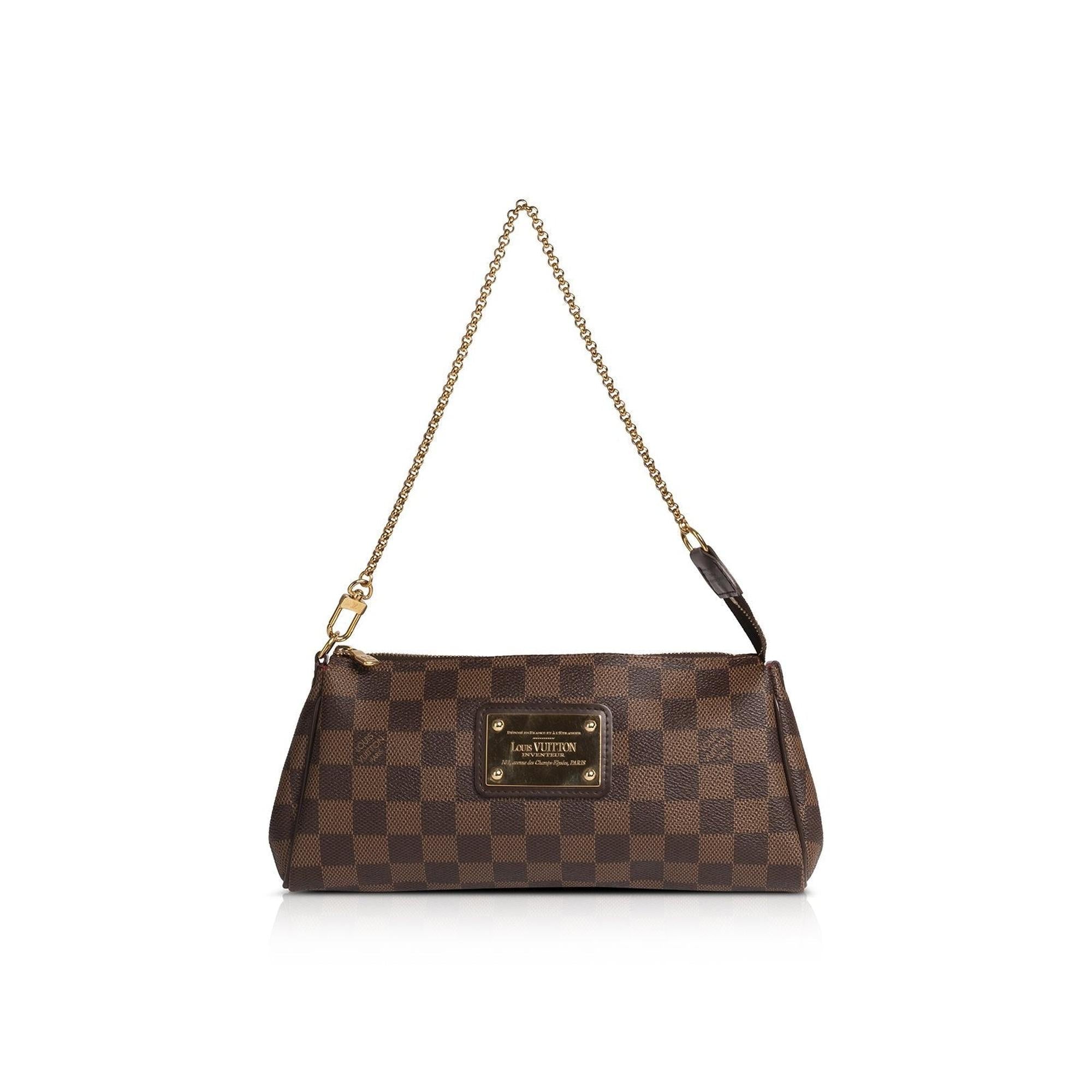 Louis Vuitton Damier Ebene Eva Clutch