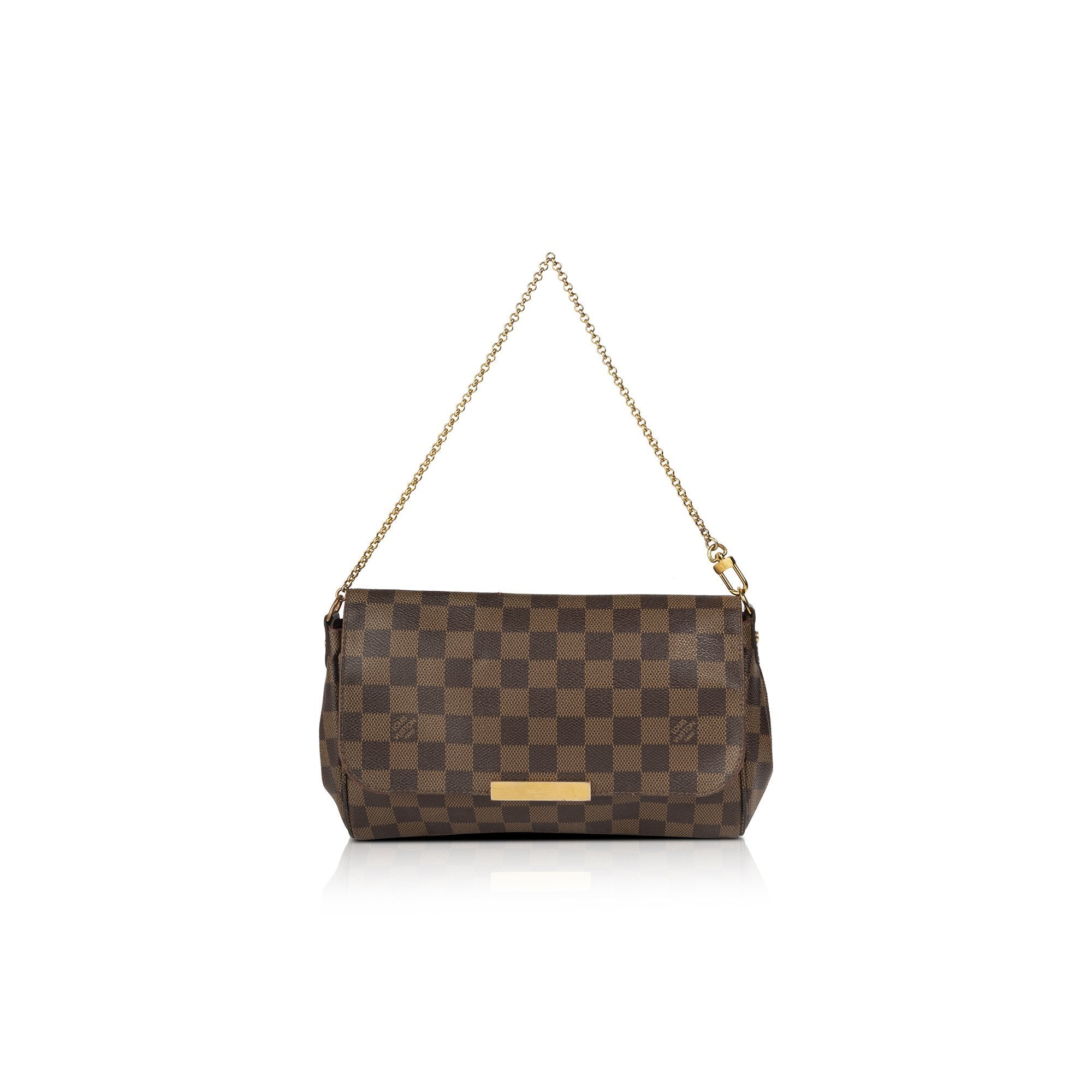 Louis Vuitton Damier Ebene Favorite MM w/ Strap