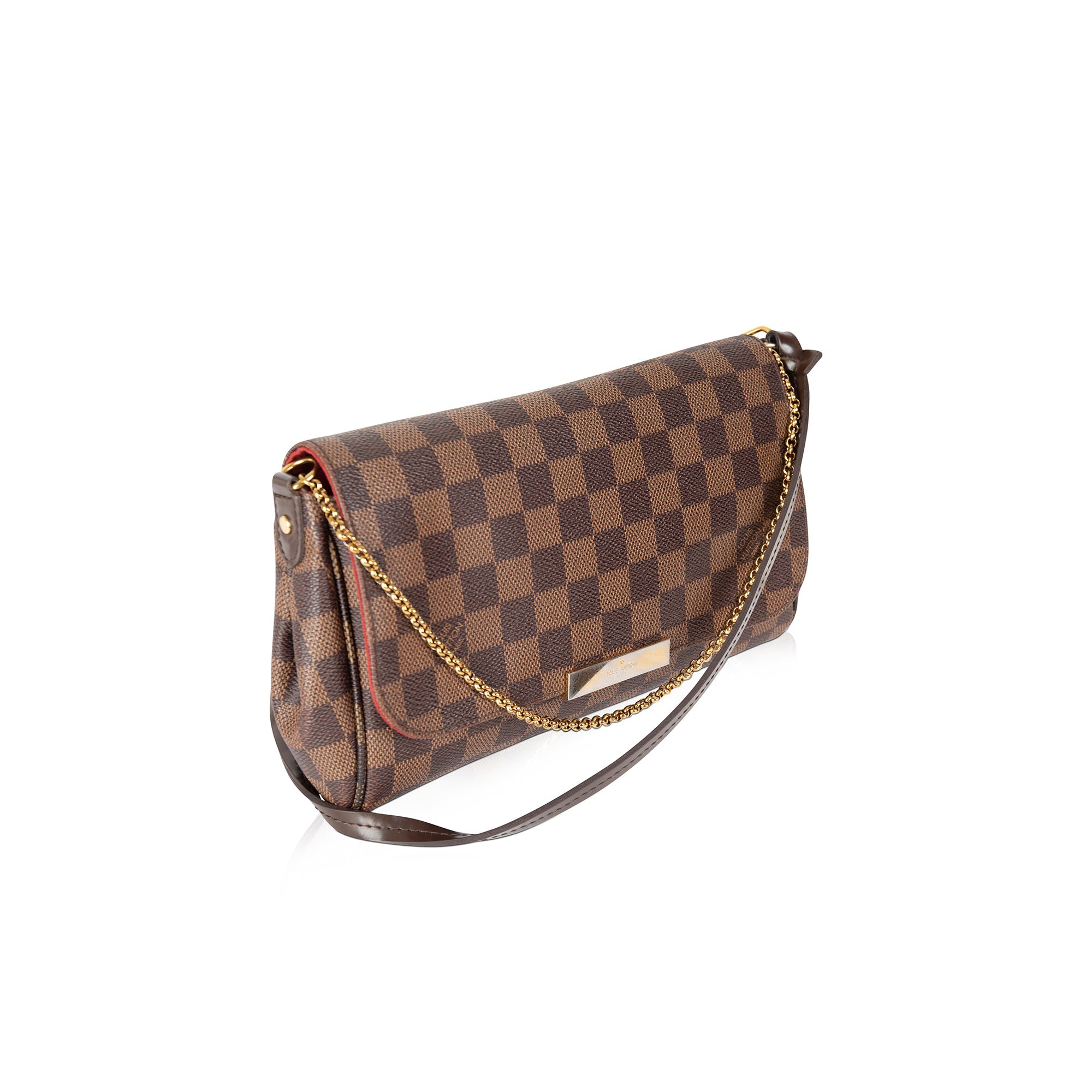 Louis Vuitton Damier Ebene Favorite MM w/ Strap
