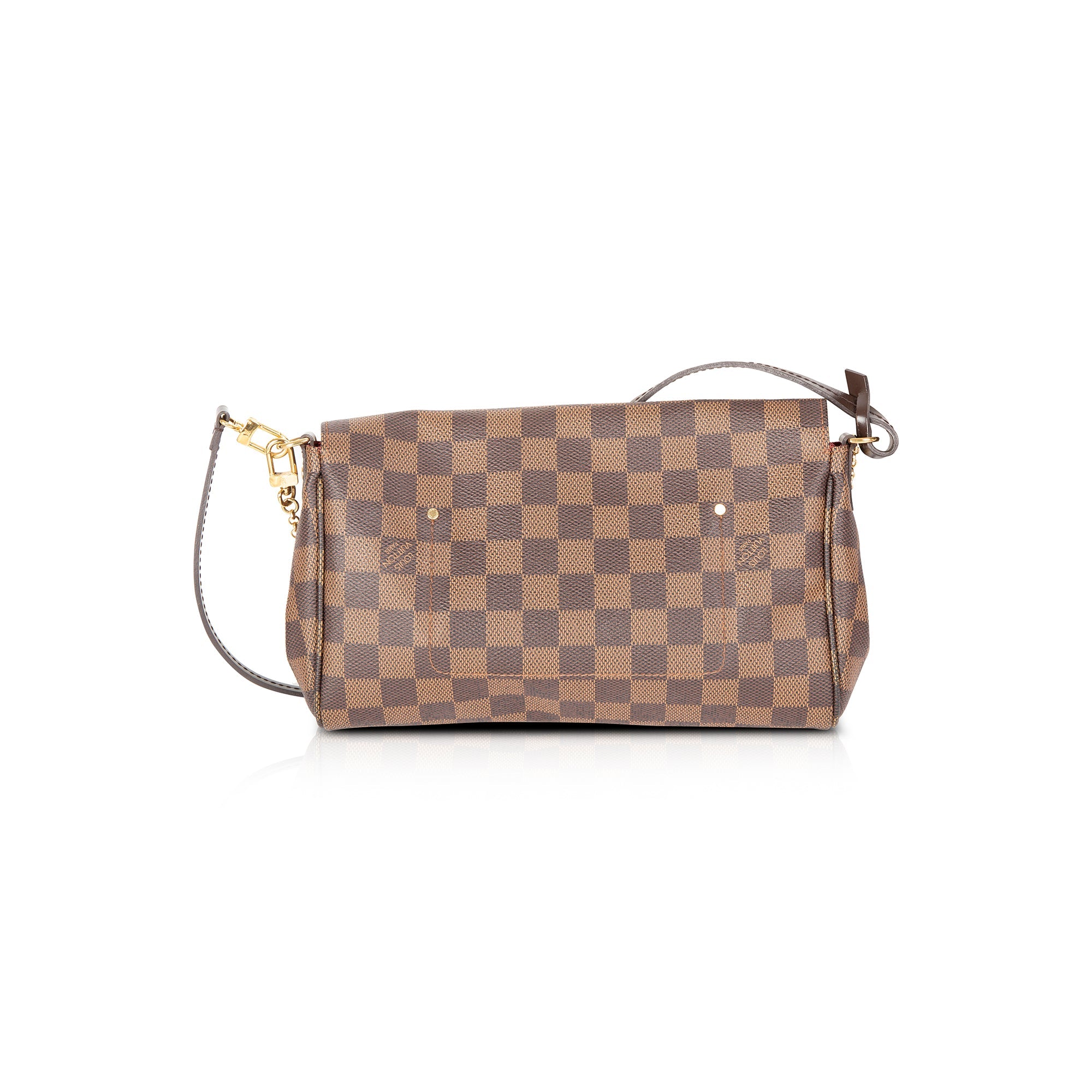 Louis Vuitton Damier Ebene Favorite MM w/ Strap