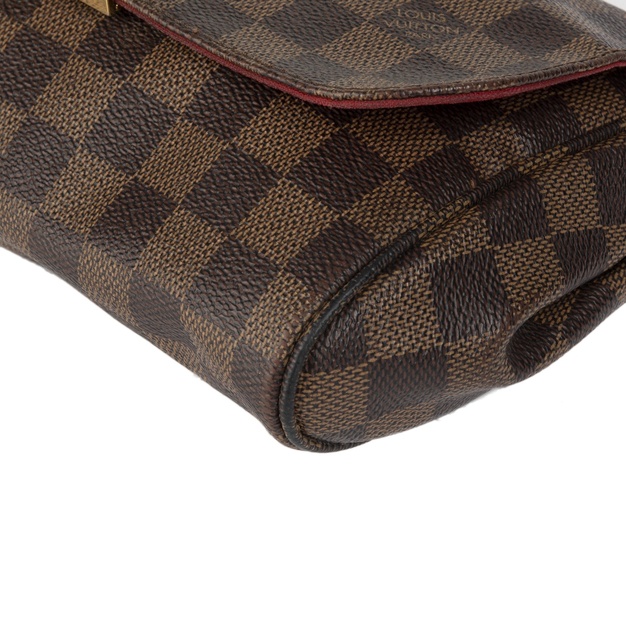 Louis Vuitton Damier Ebene Favorite MM w/ Strap