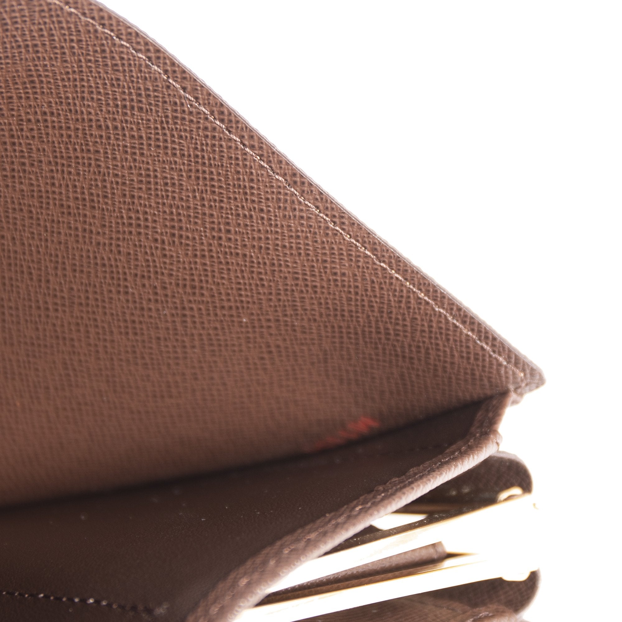 Louis Vuitton Damier Ebene French Purse Wallet w/ Box