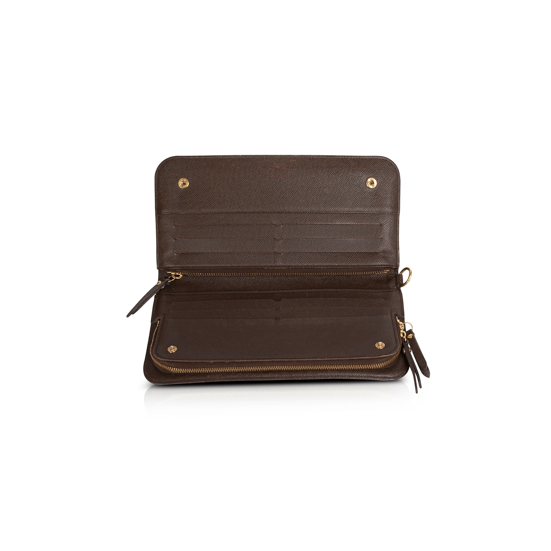 Louis Vuitton Damier Ebene Insolite Wallet W/ Box