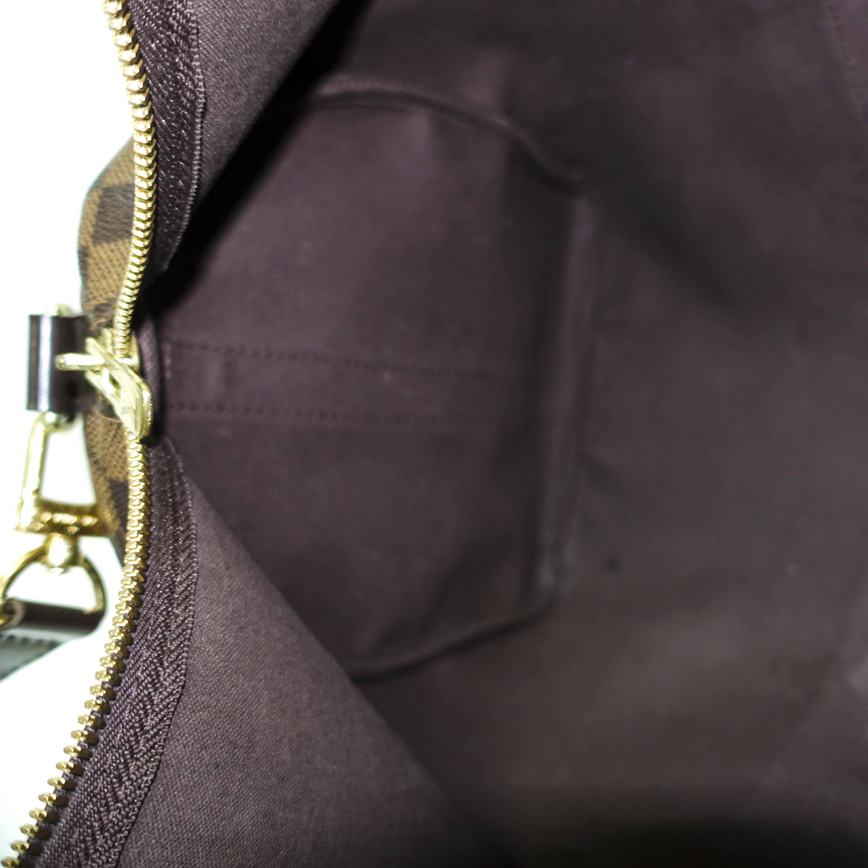 Louis Vuitton Damier Ebene Keepall Bandouliere 45