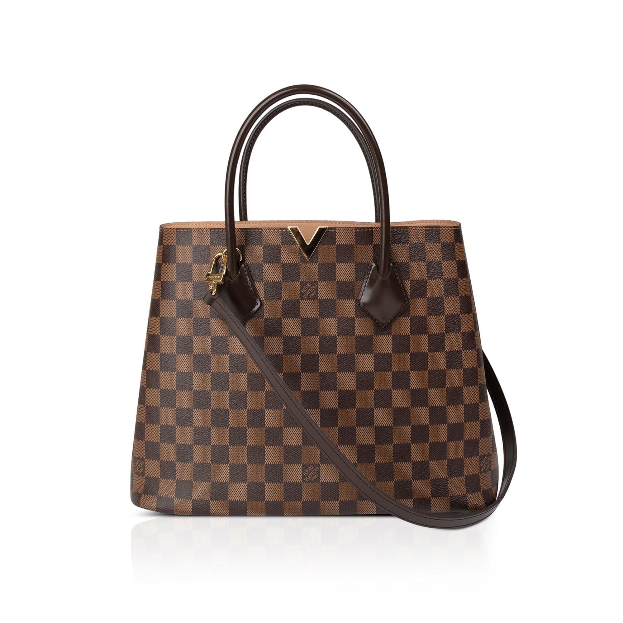 Louis Vuitton Damier Ebene Kensington Tote w/ Strap