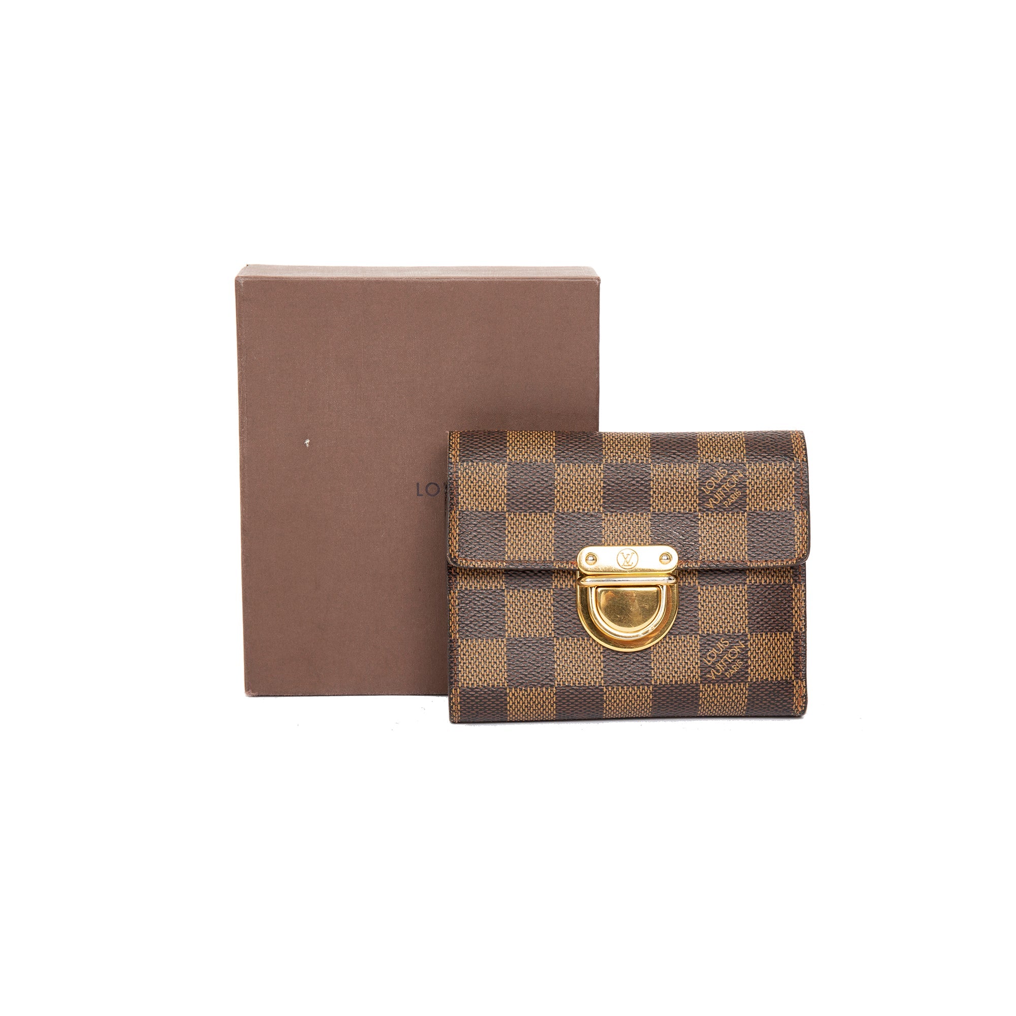 Louis Vuitton Damier Ebene Koala Wallet w/ Box