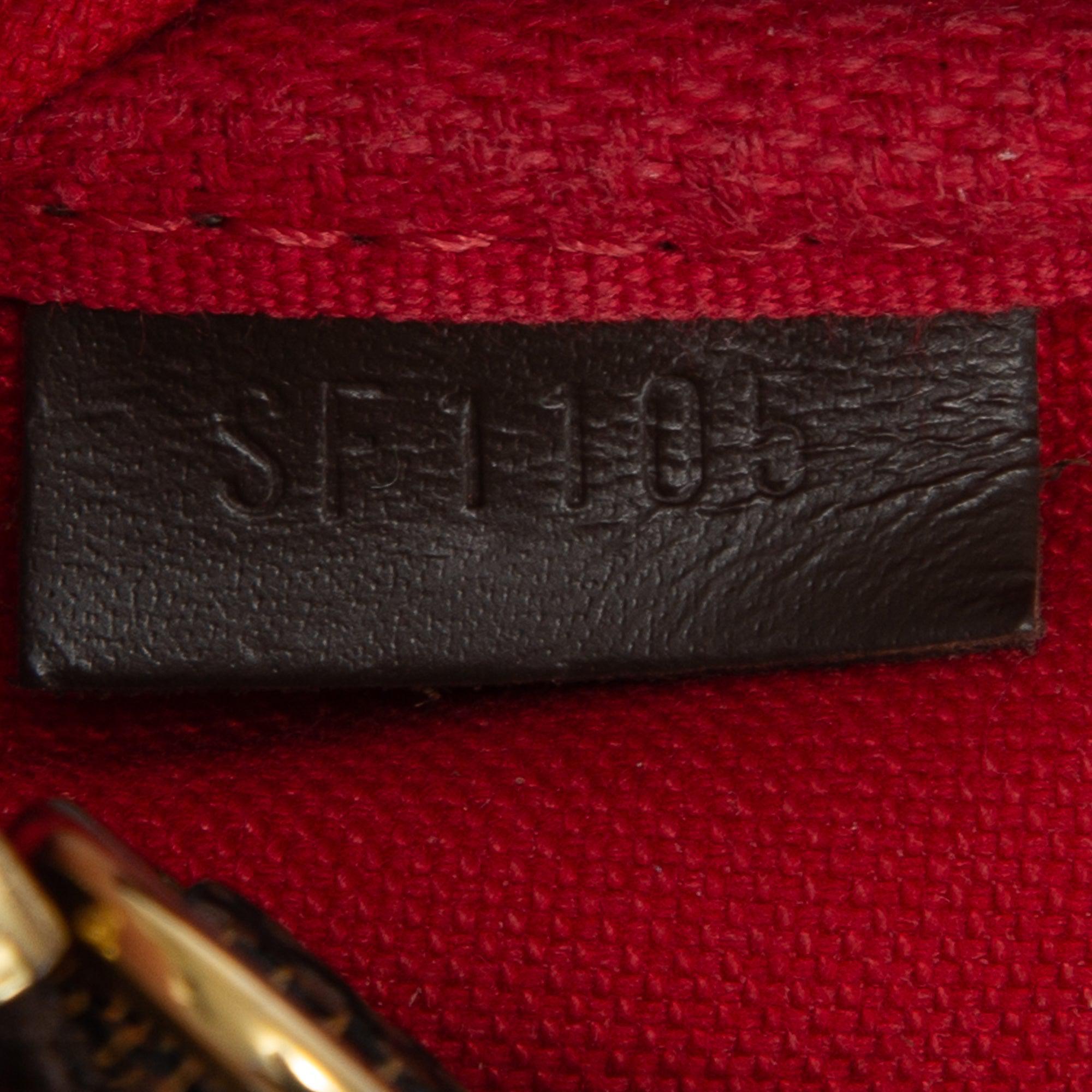 Louis Vuitton Damier Ebene Mini Pochette Accessories w/ Box