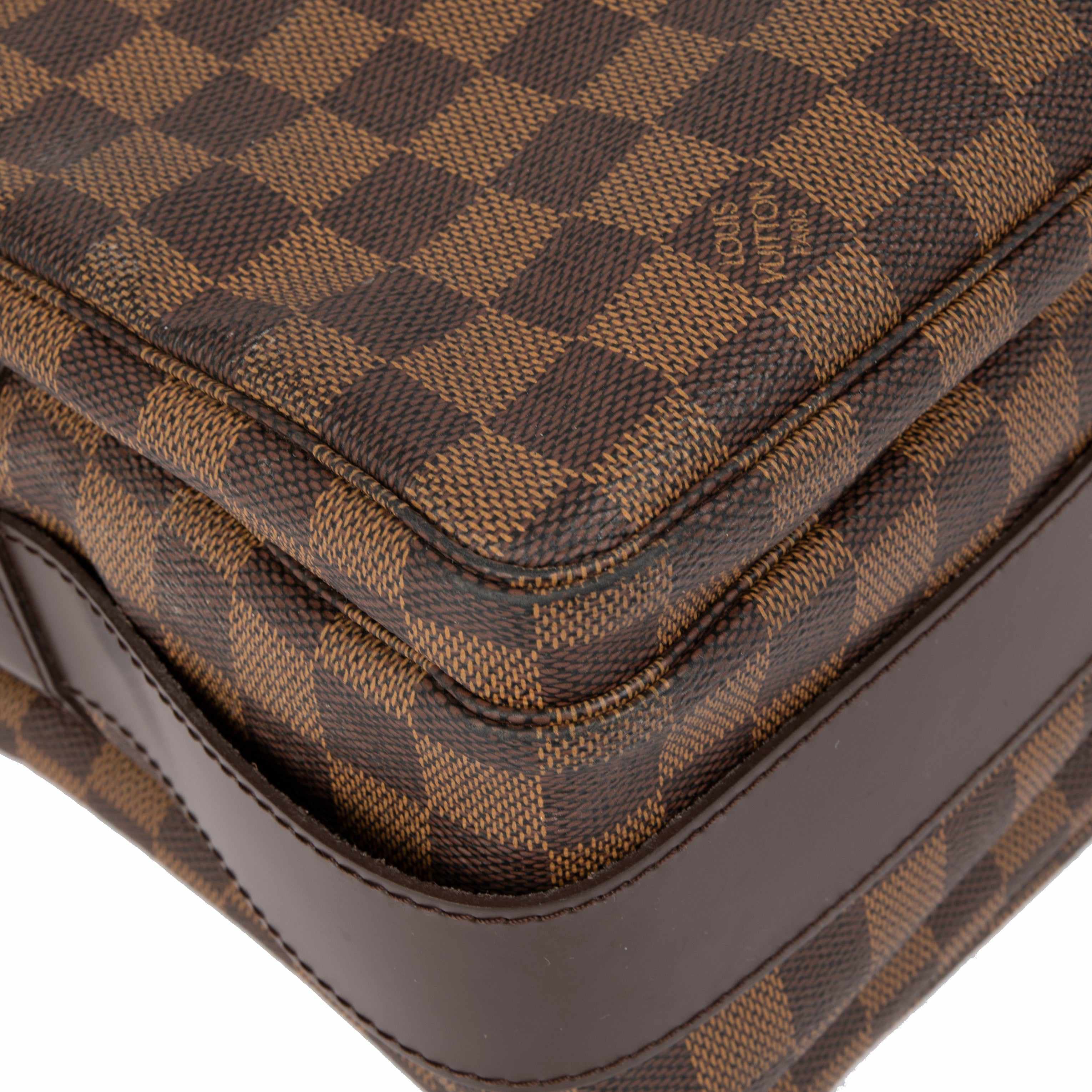 Louis Vuitton Damier Ebene Naviglio Messenger Bag
