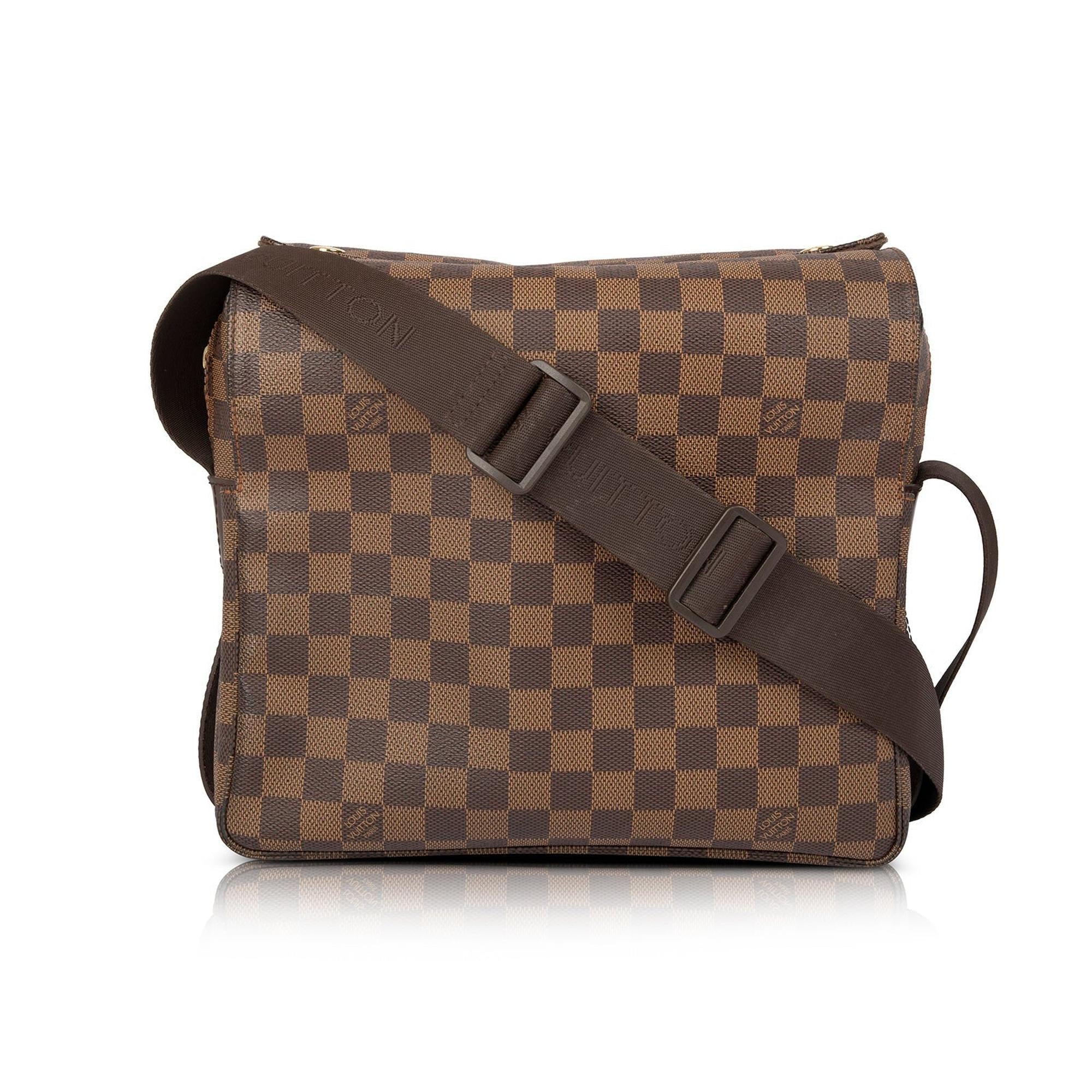 Louis Vuitton Damier Ebene Naviglio Messenger Bag