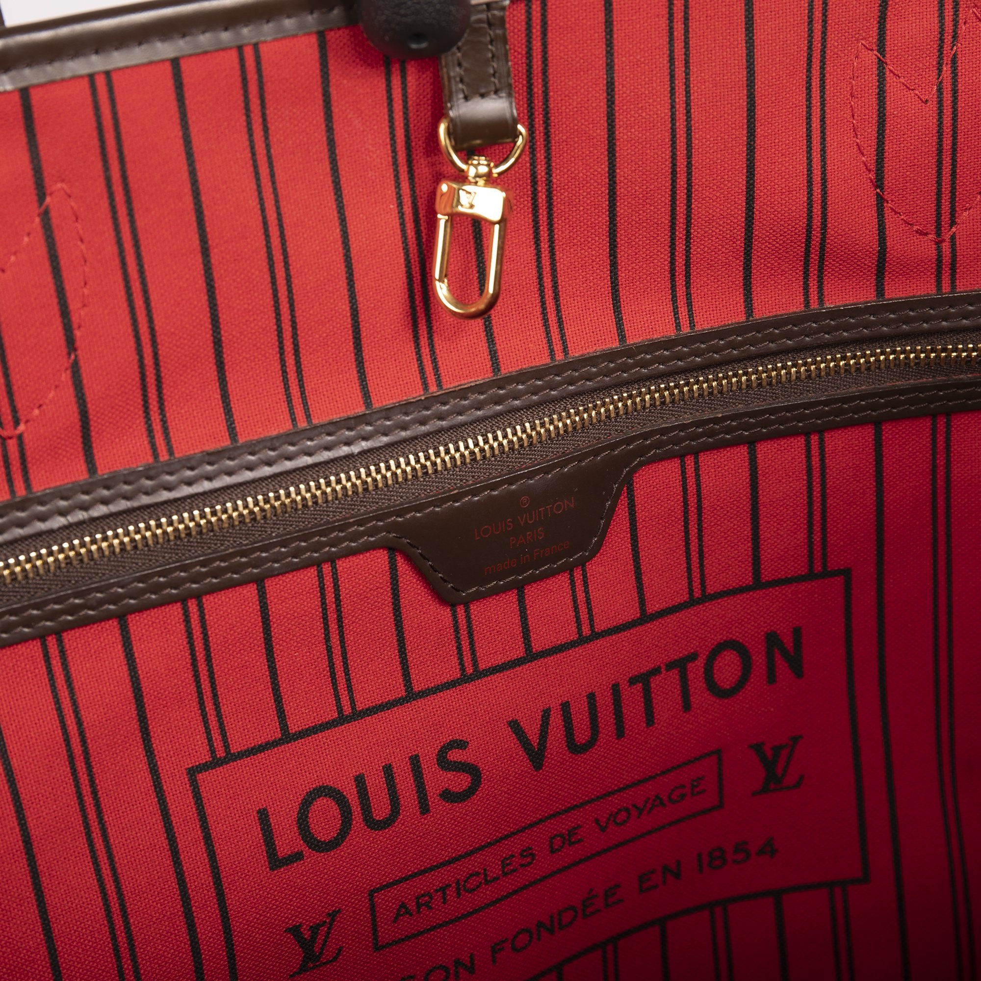 Louis Vuitton Damier Ebene Neverfull GM