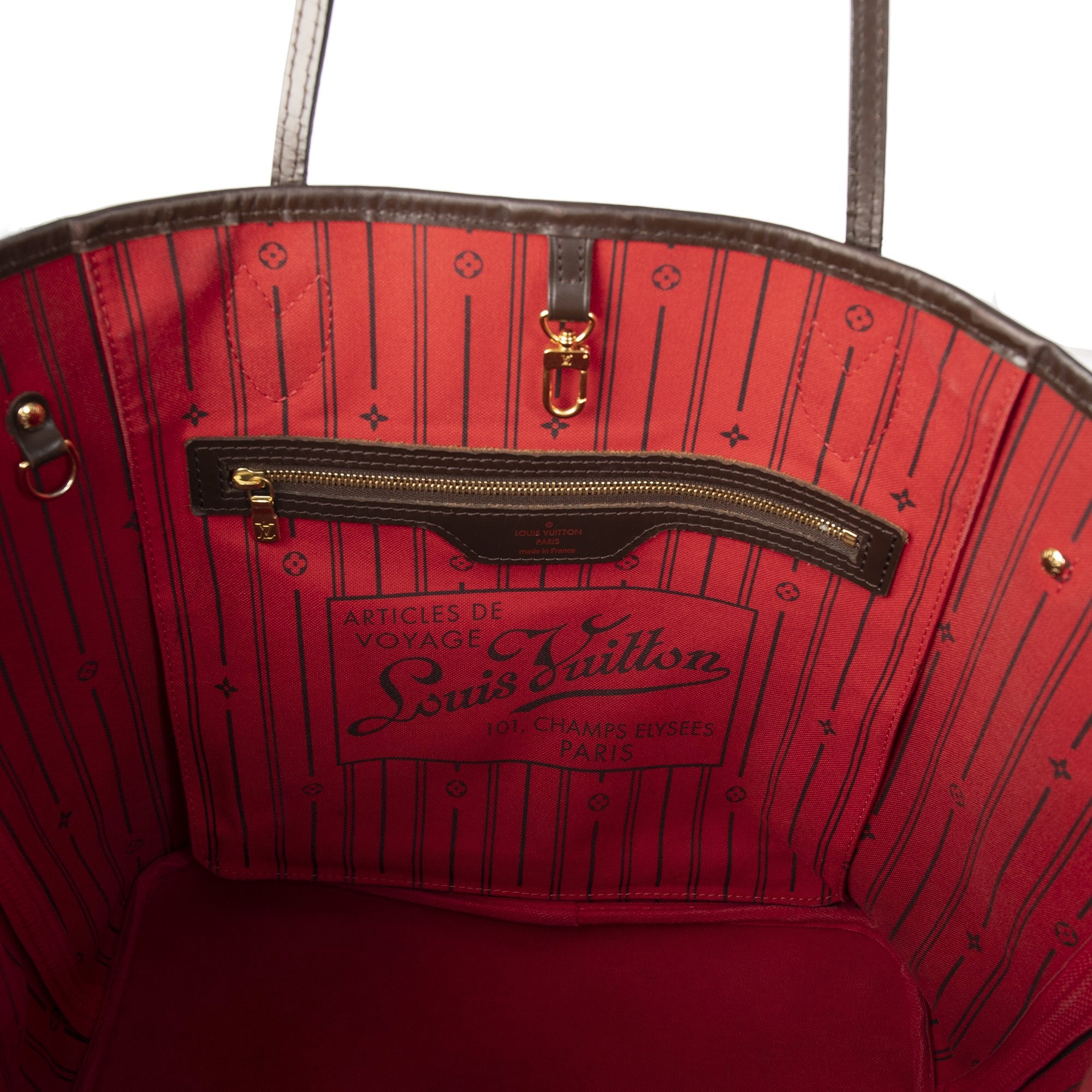 Louis Vuitton Damier Ebene Neverfull MM