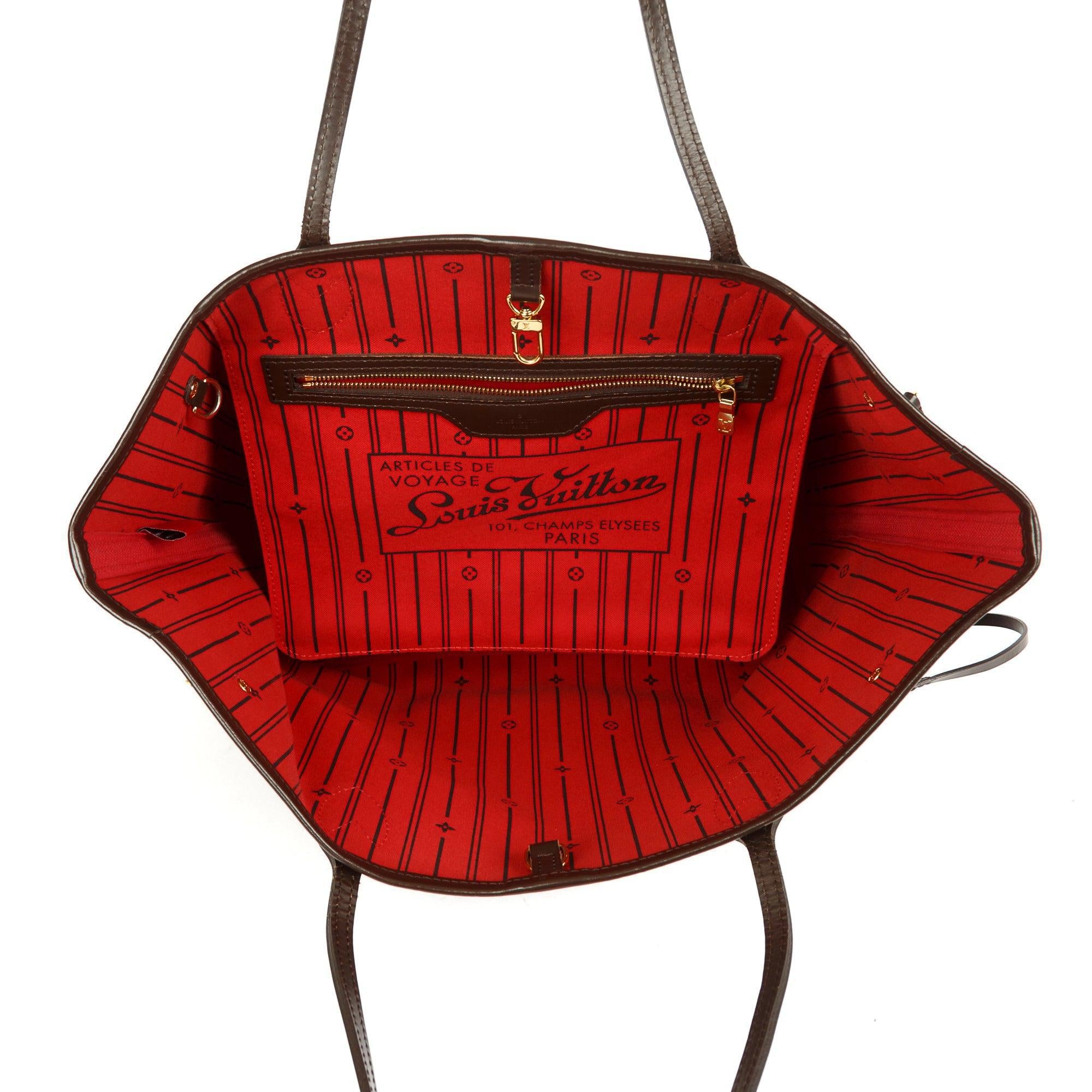 Louis Vuitton Damier Ebene Neverfull MM